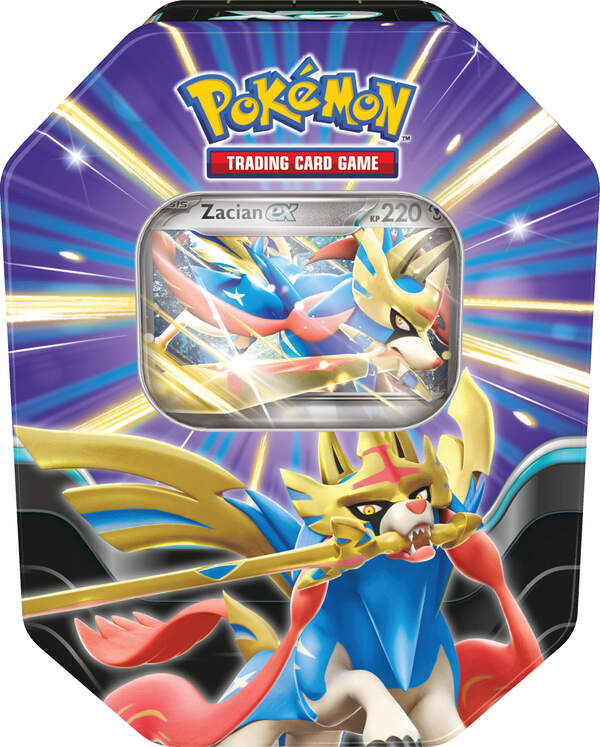 Pokémon Tin #122 Zacian-ex (Deutsch)
