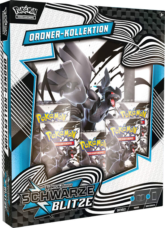 Schwarze Blitze - Ordner Kollektion - Deutsch - Pokemon - Karmesin & Purpur 10.5 - PRE SELL