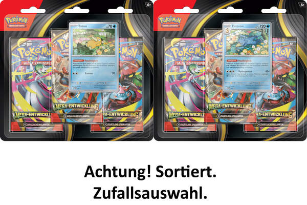 Mega-Entwicklung - Blister (Zufallsauswahl) - Deutsch - Pokemon