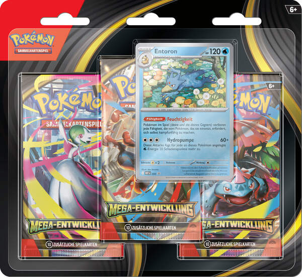 Mega-Entwicklung - Blister (Zufallsauswahl) - Deutsch - Pokemon