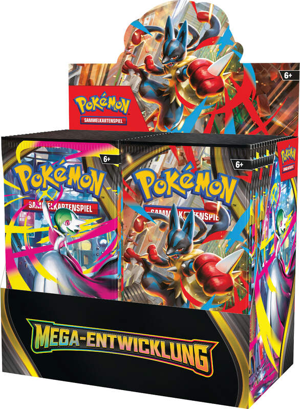 Mega-Entwicklung - Display - Deutsch - Pokemon