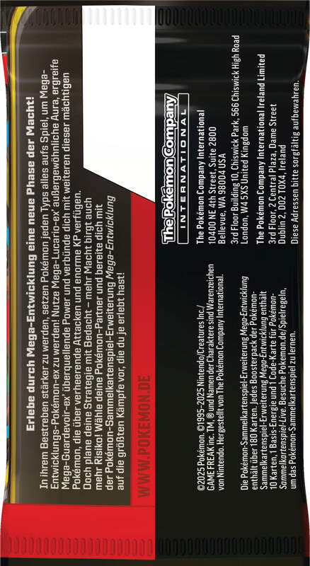 Mega-Entwicklung - Display - Deutsch - Pokemon