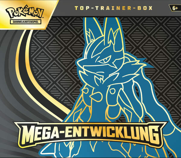 Mega-Entwicklung - Top Trainer Box - Lucario - Deutsch - Pokemon