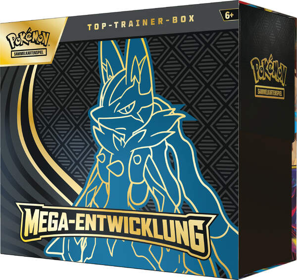 Mega-Entwicklung - Top Trainer Box - Lucario - Deutsch - Pokemon