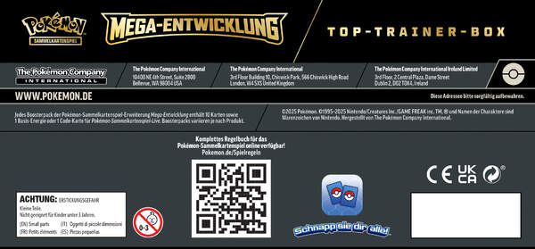 Mega-Entwicklung - Top Trainer Box - Guardevoir - Deutsch - Pokemon - Vorbestellung - Release 26.09.2025