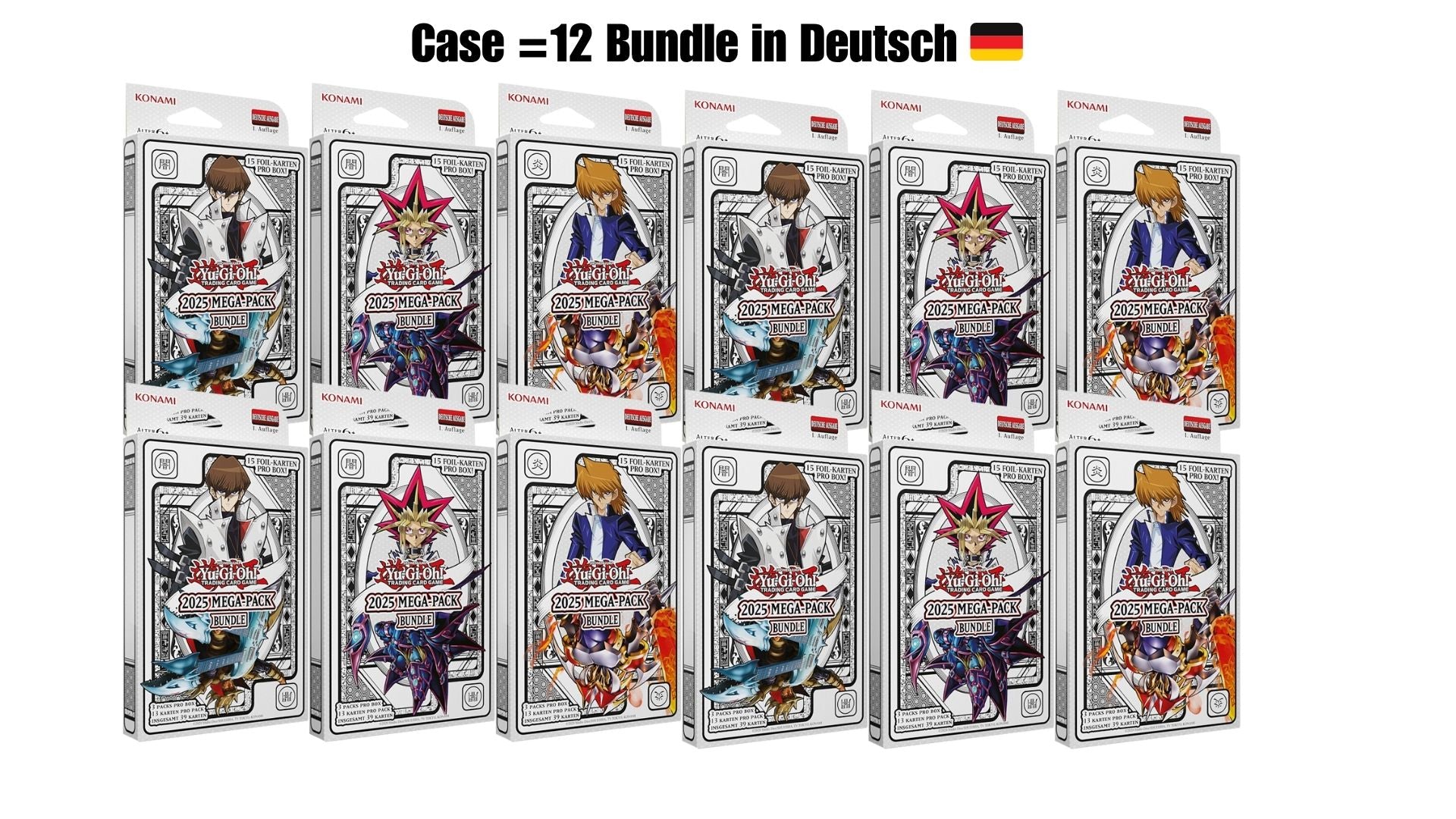 2025 Mega-Pack Bundle - Case (12 Stück) - Deutsch - Yugioh - PRE ORDER
