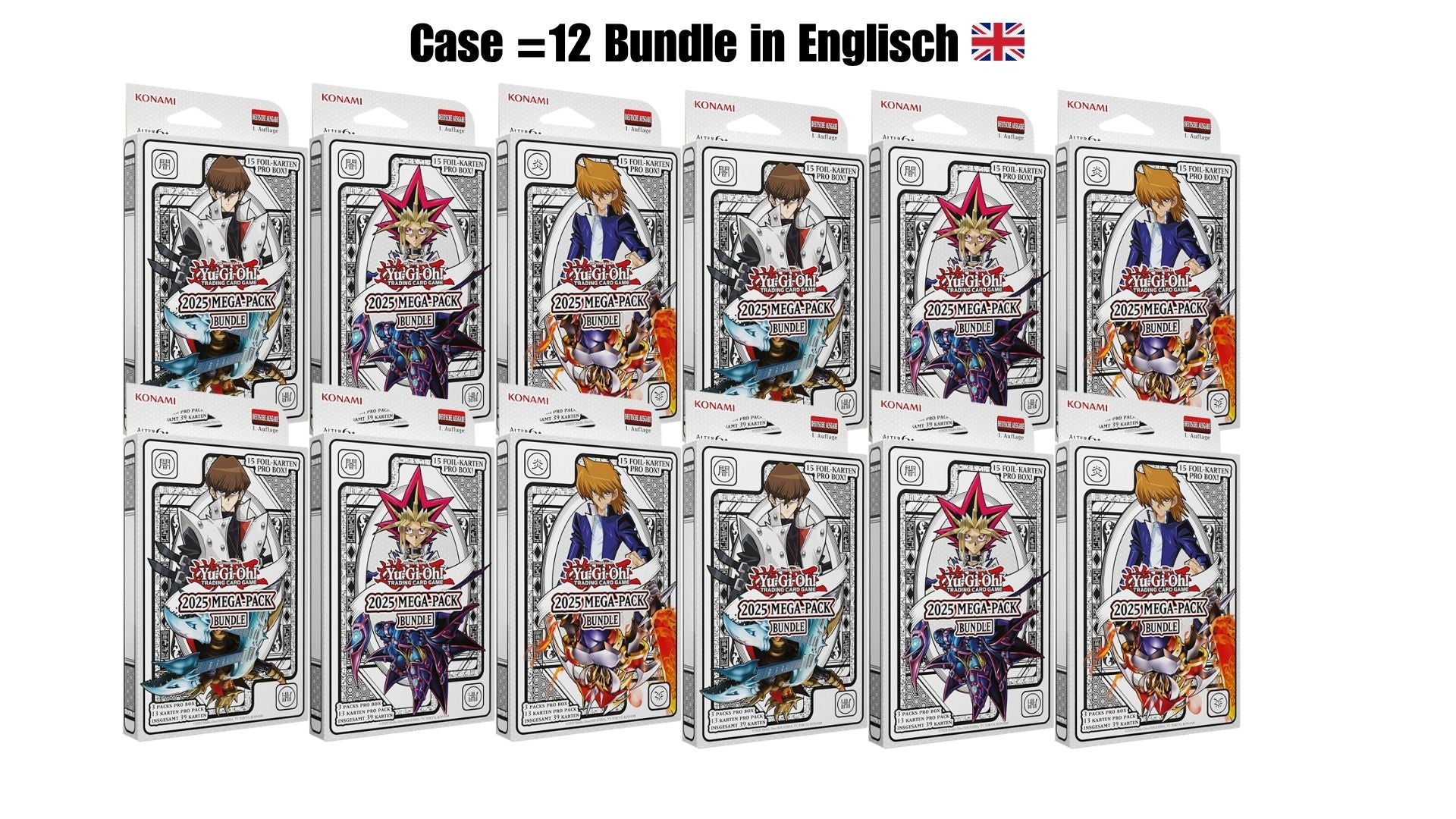 2025 Mega-Pack Bundle - Case (12 Stück) - Englisch - Yugioh - PRE ORDER