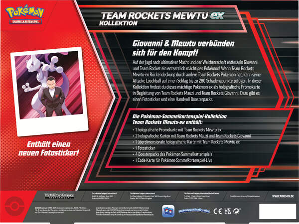 Ewige Rivalen (Destined Rivals) - Team Rockets Mewtu ex Kollektion - Deutsch - Pokemon - Karmesin & Purpur 10