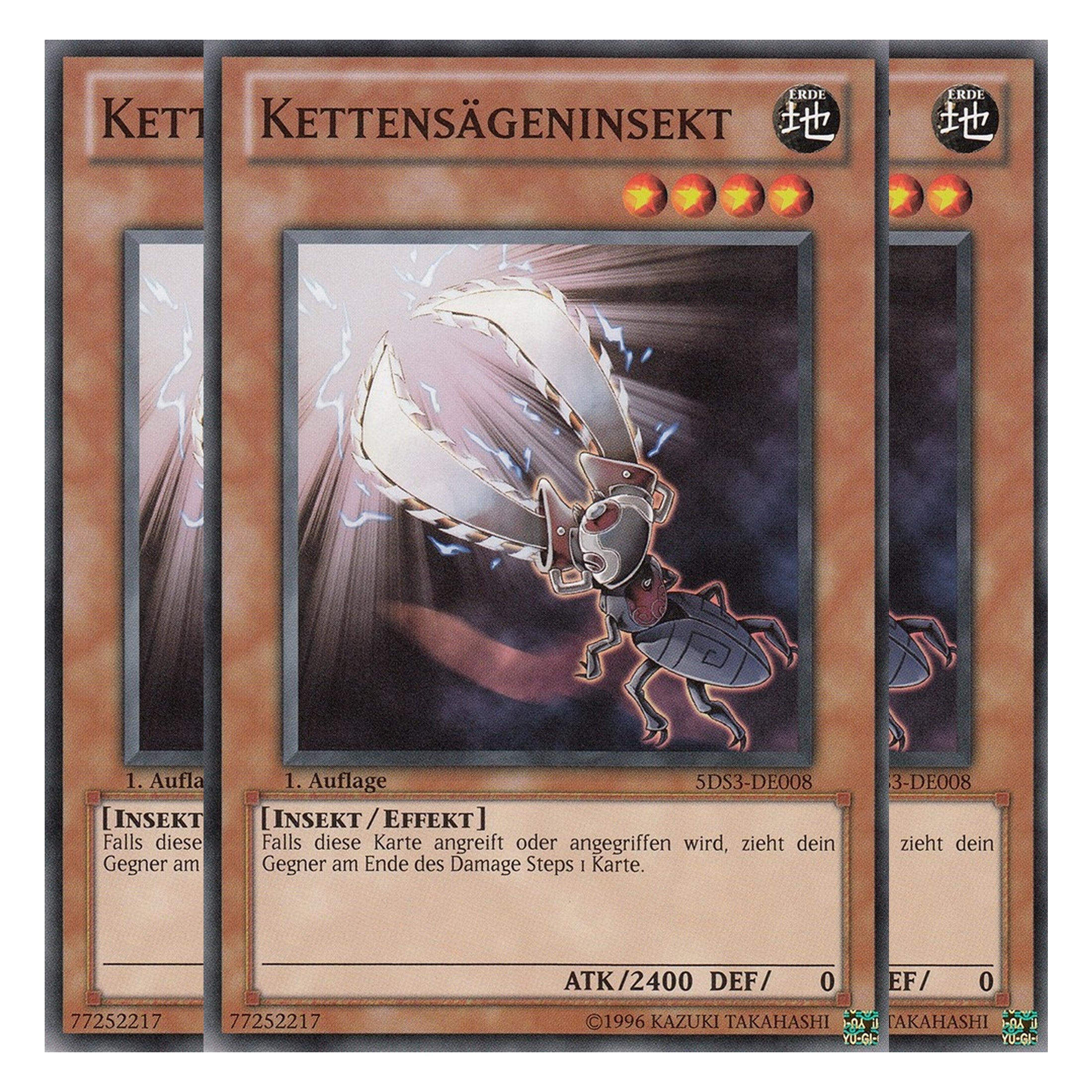 Kettensägeninsekt - 5DS3-DE008 - Common - Deutsch - 1. Auflage - Starter Deck: Duelist Toolbox - Playset (3 Kopien)