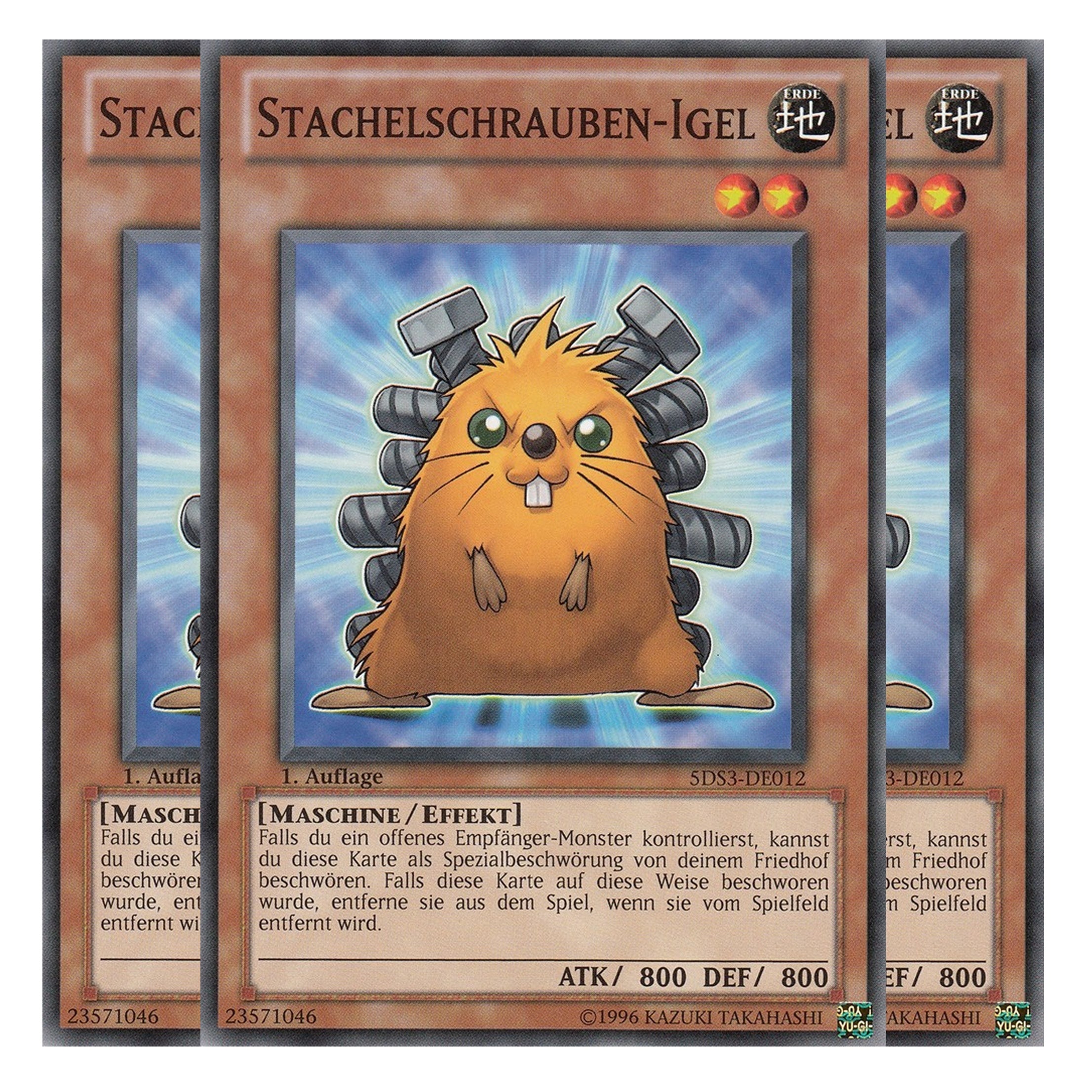 Stachelschrauben-Igel - 5DS3-DE012 - Common - Deutsch - 1. Auflage - Starter Deck: Duelist Toolbox - Playset (3 Kopien)