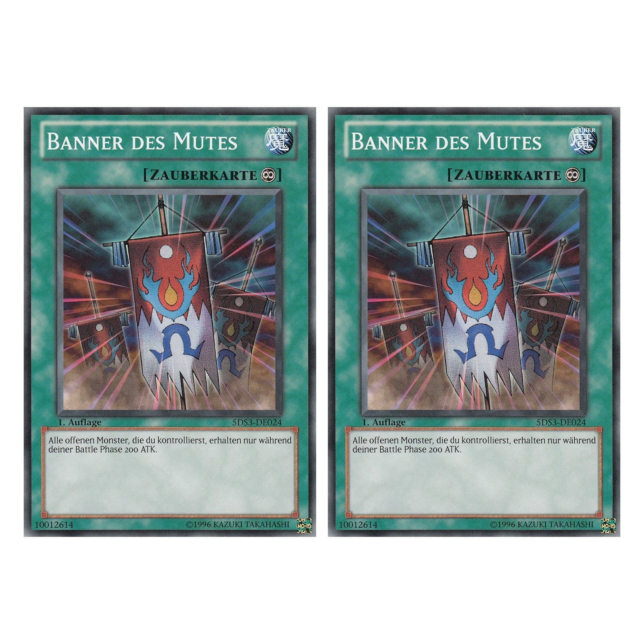 Banner des Mutes - 5DS3-DE024 - Common - Deutsch - 1. Auflage - Starter Deck: Duelist Toolbox - Duo Set (2 Stück) - Yugioh