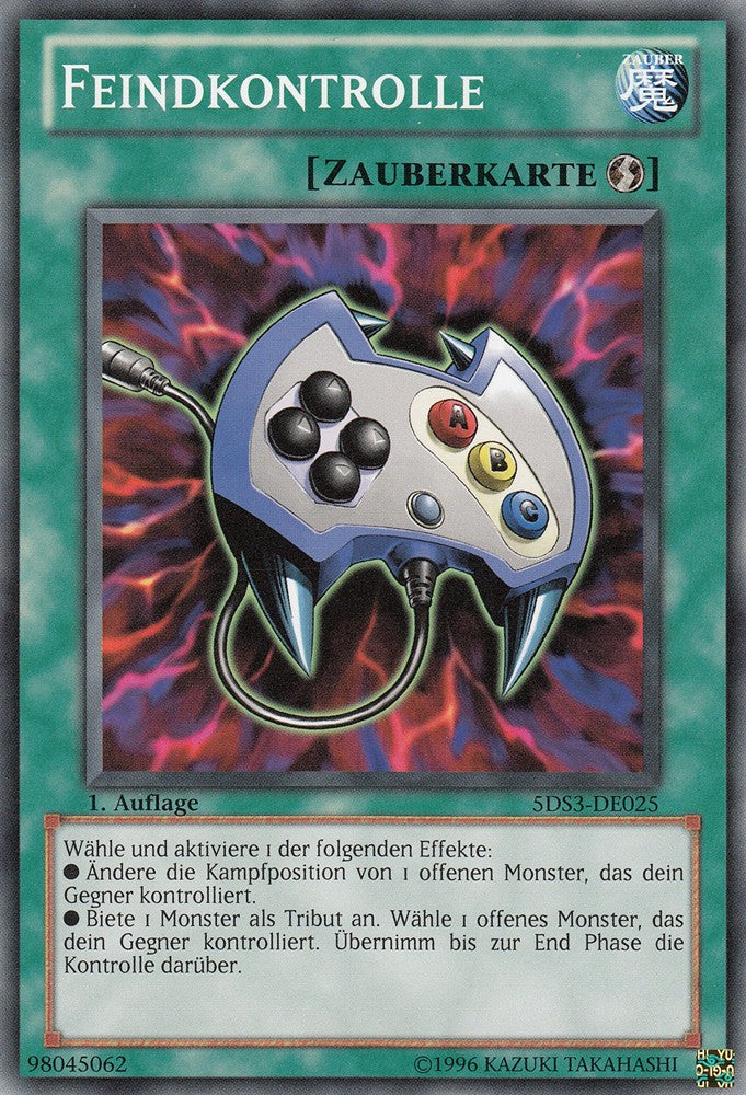 Feindkontrolle - 5DS3-DE025 - Common - Deutsch - 1. Auflage - Starter Deck: Duelist Toolbox - Yugioh