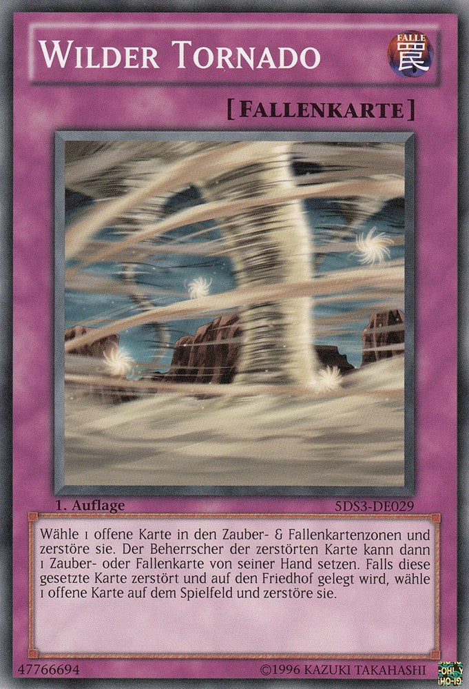 Wilder Tornado - 5DS3-DE029 - Common - Deutsch - 1. Auflage - Starter Deck: Duelist Toolbox - Yugioh