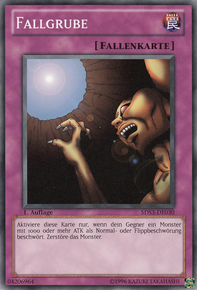 Fallgrube - 5DS3-DE030 - Common - Deutsch - 1. Auflage - Starter Deck: Duelist Toolbox - Yugioh