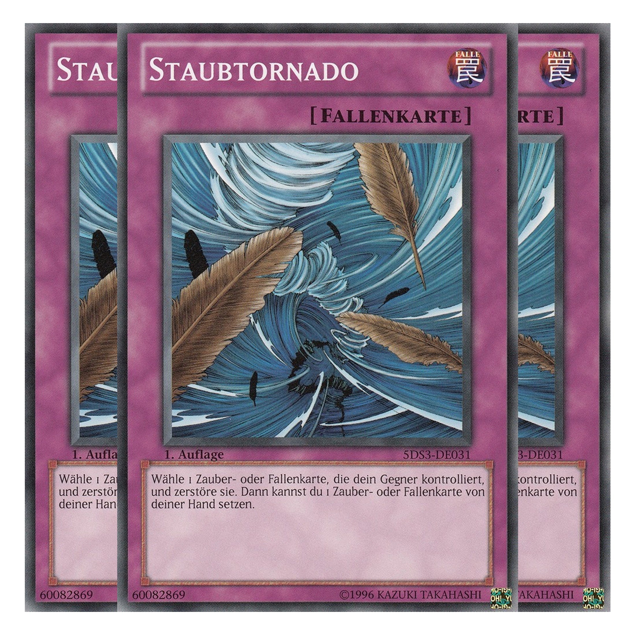 Staubtornado - 5DS3-DE031 - Common - Deutsch - 1. Auflage - Starter Deck: Duelist Toolbox - Playset (3 Kopien)