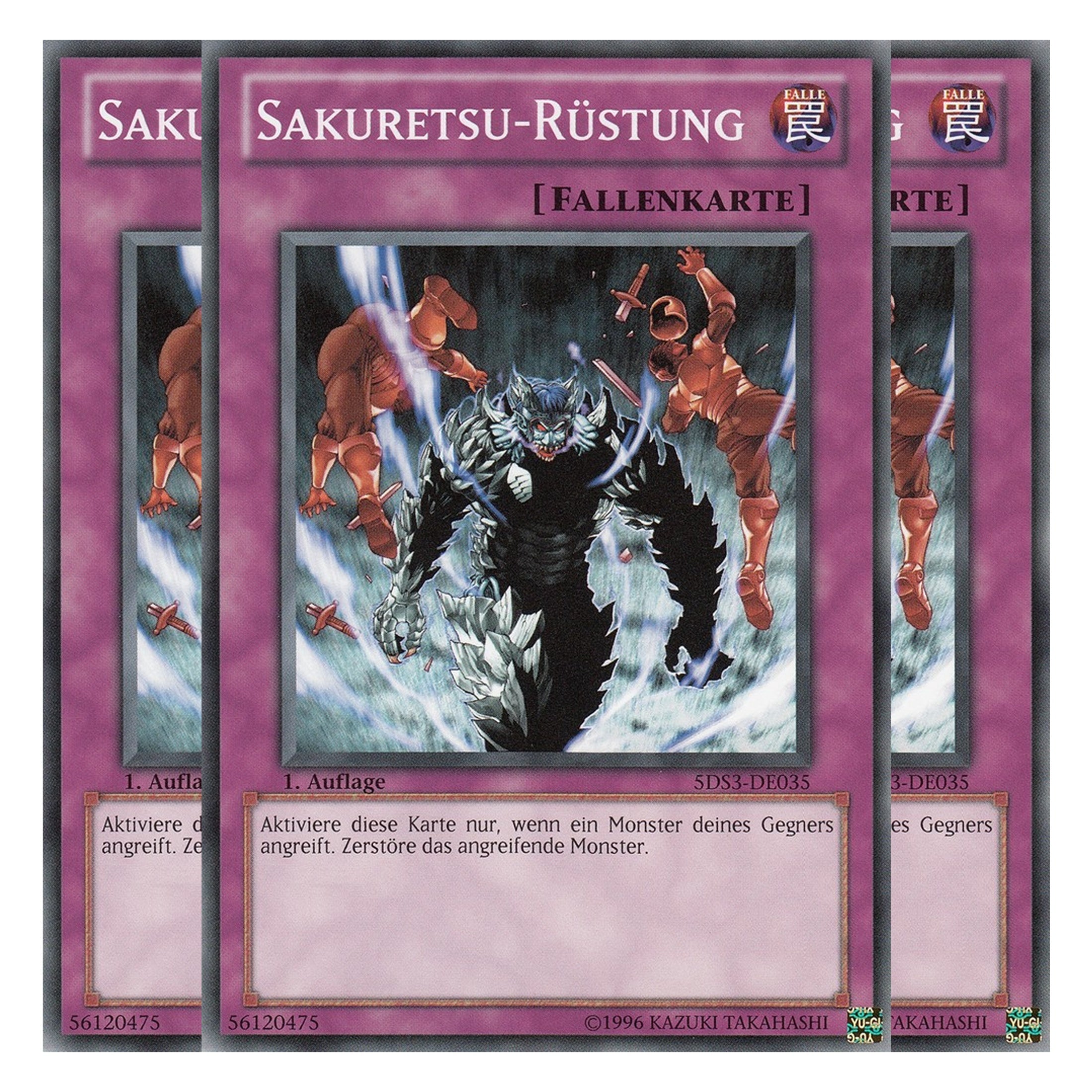 Sakuretsu-Rüstung - 5DS3-DE035 - Common - Deutsch - 1. Auflage - Starter Deck: Duelist Toolbox - Playset (3 Kopien)