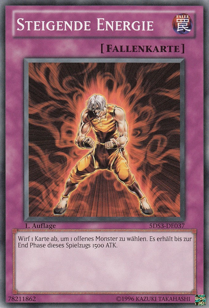 Steigende Energie - 5DS3-DE037 - Common - Deutsch - 1. Auflage - Starter Deck: Duelist Toolbox - Yugioh