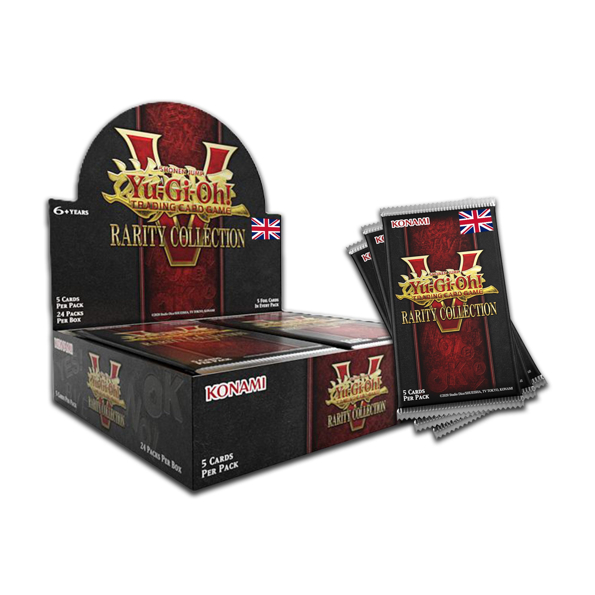 Yu-Gi-Oh! Rarity Collection 5 – Display (24 Booster) | Englisch | 1. Auflage - Erscheinungsdatum: 09.04.2026