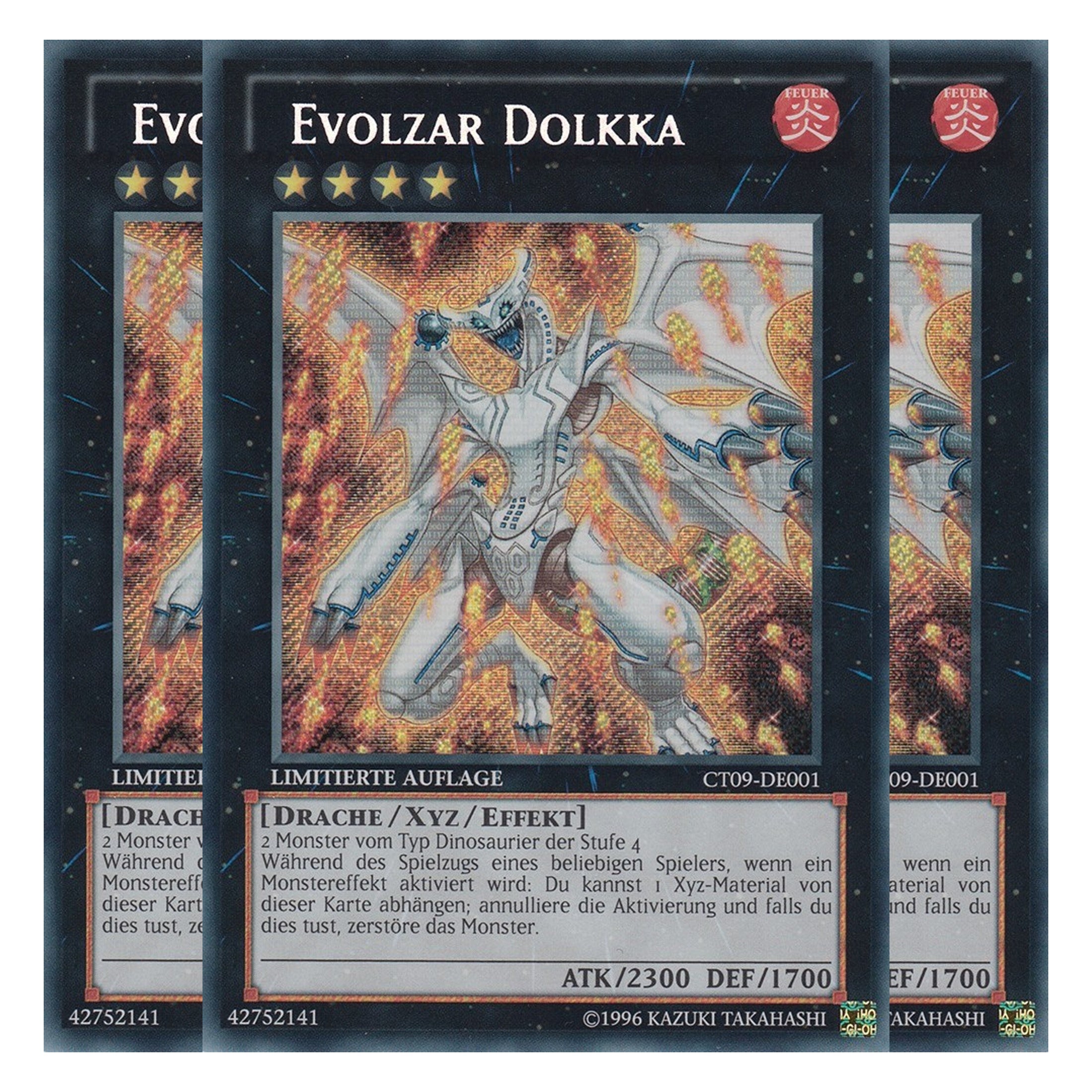 Evolzar Dolkka - CT09-DE001 - Secret Rare - Deutsch - Limitierte Auflage - Collector's Tins 2012 - Playset (3 Kopien)