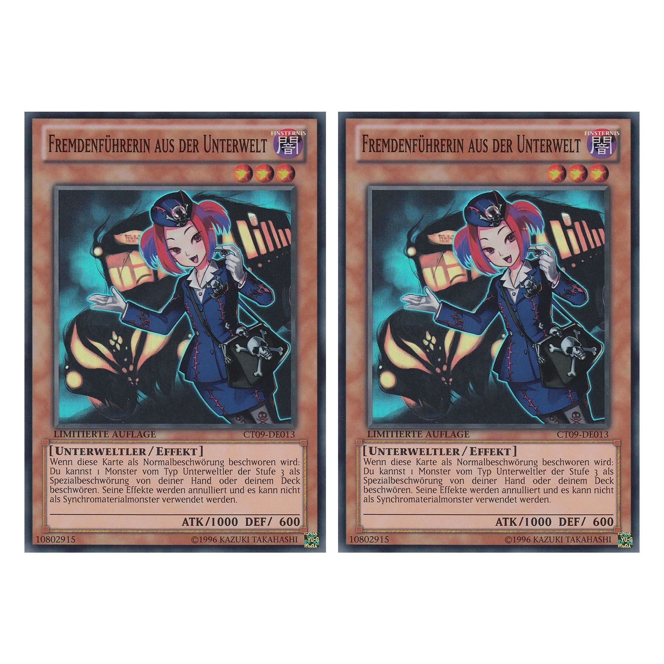 Fremdenführerin aus der Unterwelt - CT09-DE013 - Super Rare - Deutsch - Limitierte Auflage - Collector's Tins 2012 - Duo Set (2 Stück) - Yugioh