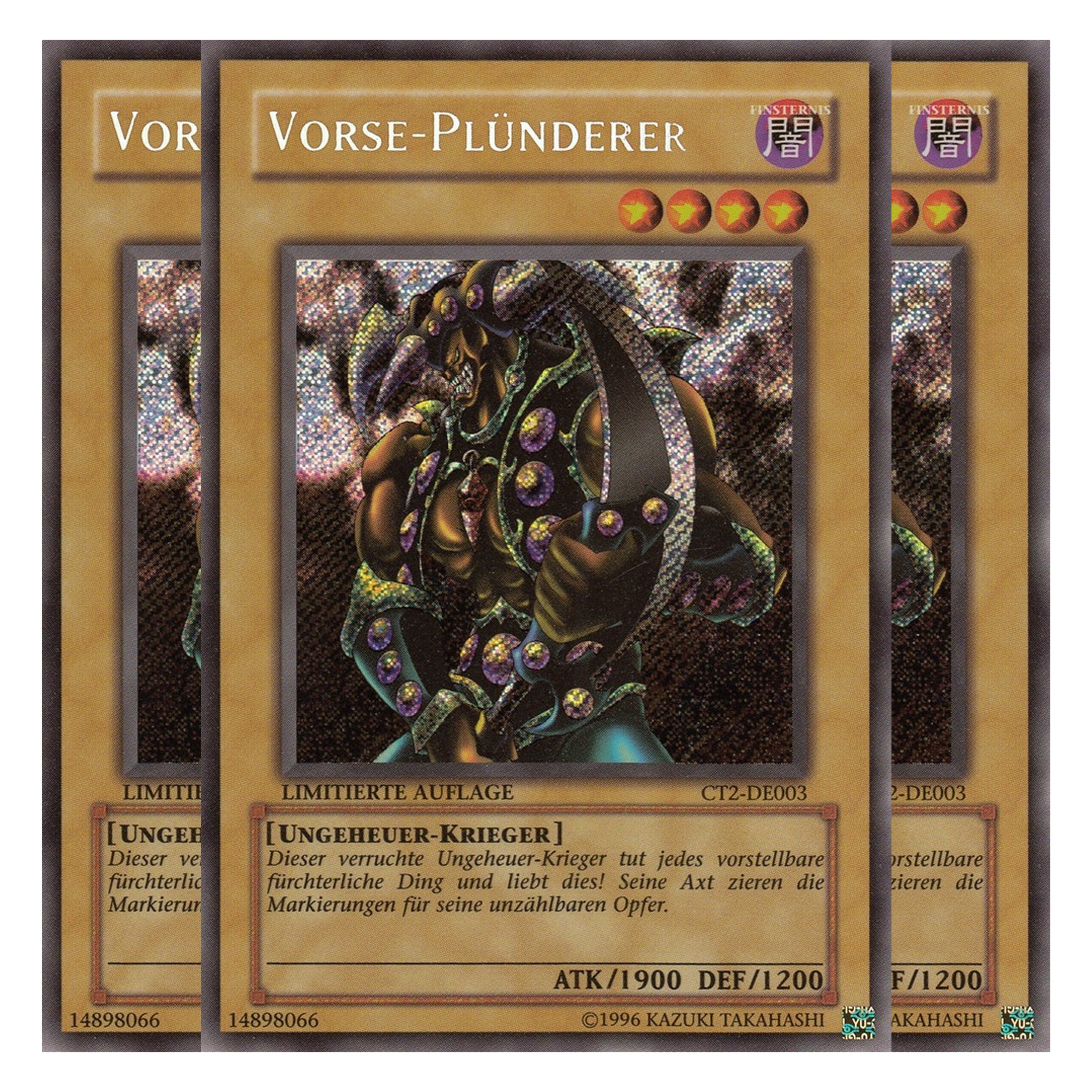 Vorse-Plünderer - CT2-DE003 - Secret Rare - Deutsch - Limitierte Auflage - Collector's Tins 2005 - Playset (3 Kopien)