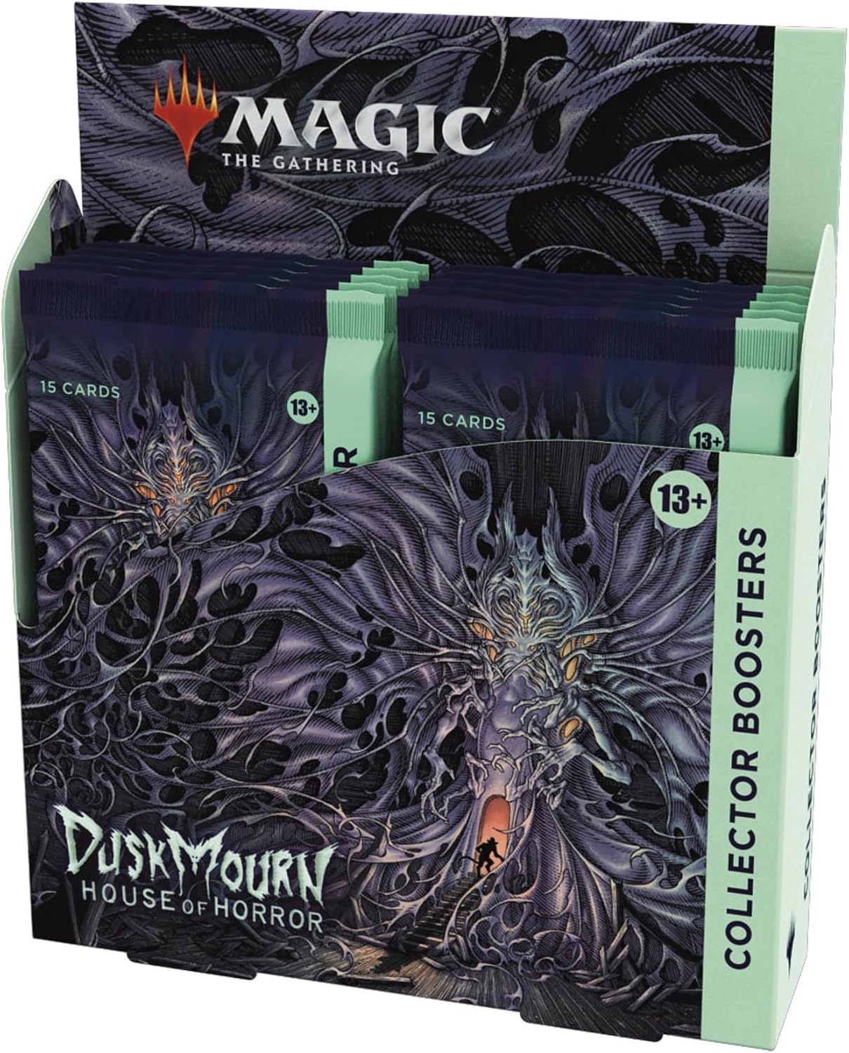 Magic the Gathering - Duskmourn - Collector Display (12 Collector Booster) - Englisch