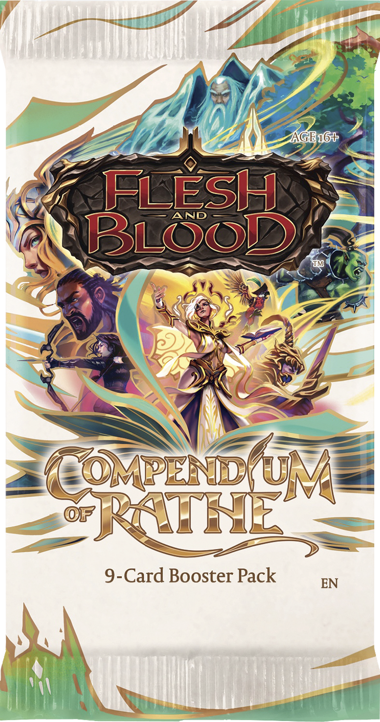 Flesh & Blood TCG – Compendium of Rathe Booster Pack – Englisch | Release 13.02.2026