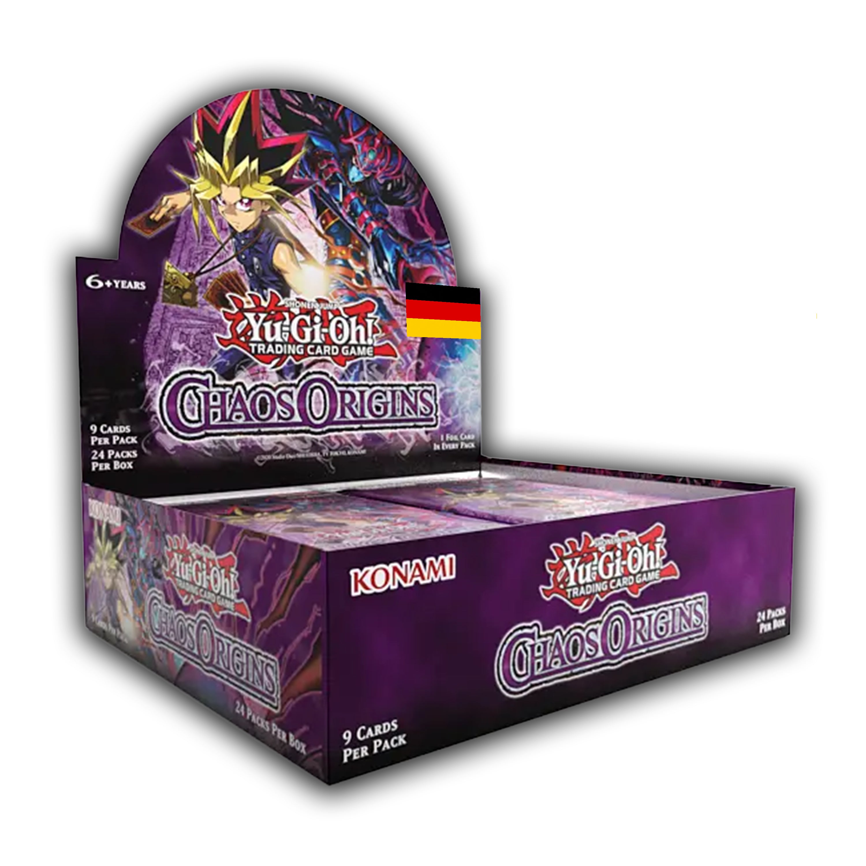 Yu-Gi-Oh! Chaos Origins – Display (24 Booster) | Deutsch | 1. Auflage - Erscheinungsdatum: 02.07.2026