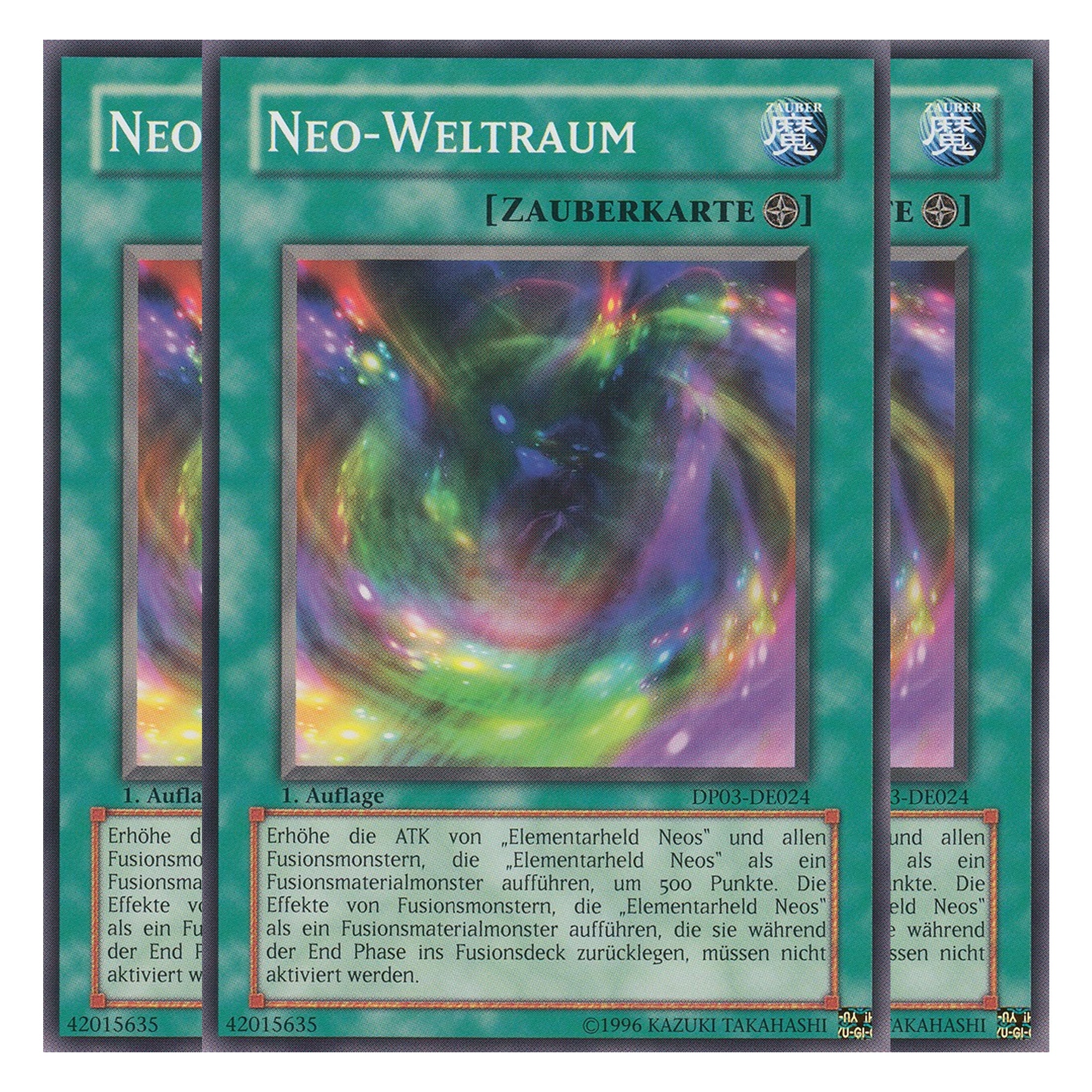 Neo-Weltraum - DP03-DE024 - Common - Deutsch - Unlimitiert - Duelist Pack: Jaden Yuki 2 - Playset (3 Kopien)