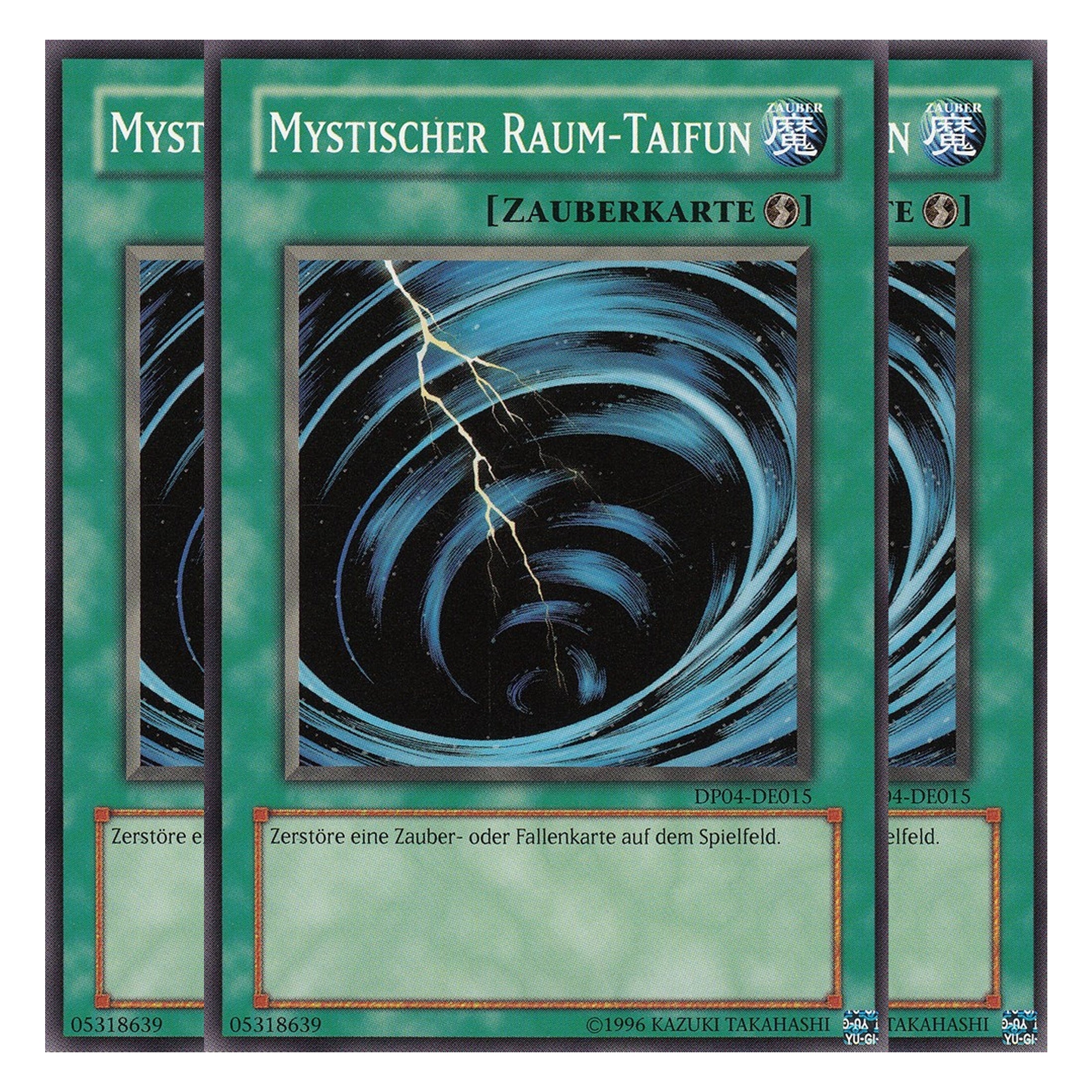 Mystischer Raum-Taifun - DP04-DE015 - Common - Deutsch - Unlimitiert - Duelist Pack: Zane Truesdale - Playset (3 Kopien)