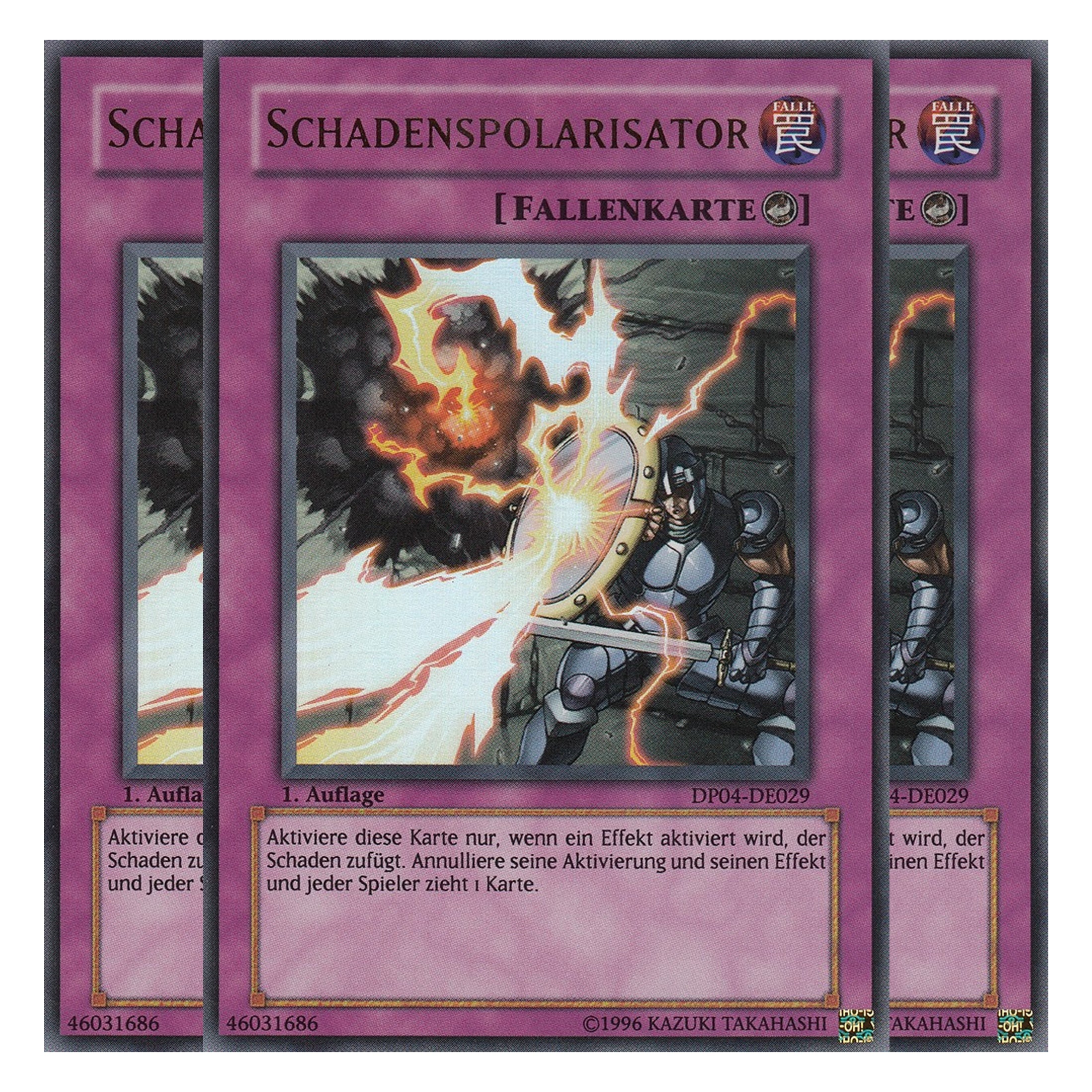 Schadenspolarisator - DP04-DE029 - Ultra Rare - Deutsch - Unlimitiert - Duelist Pack: Zane Truesdale - Playset (3 Kopien)