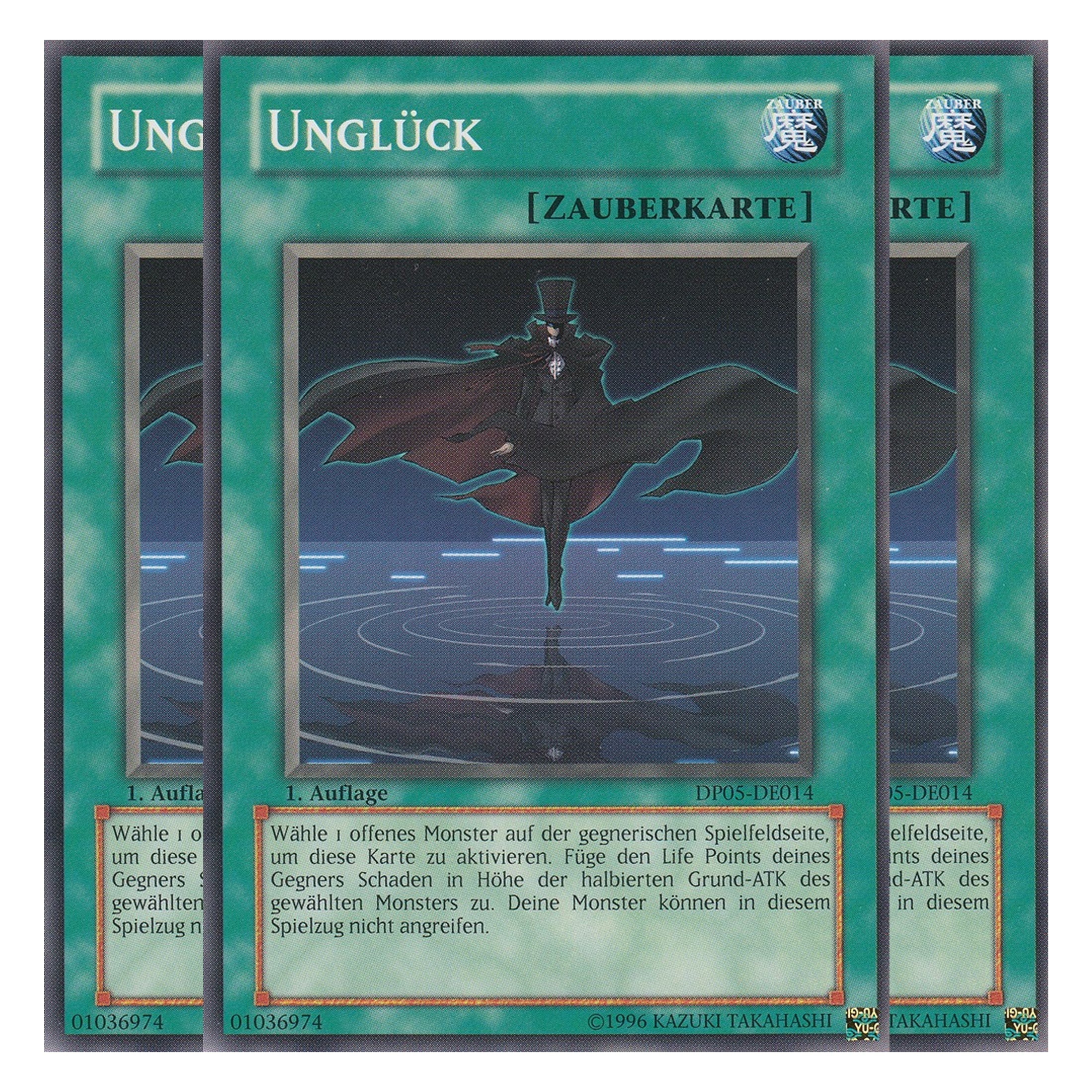 Unglück - DP05-DE014 - Common - Deutsch - Unlimitiert - Duelist Pack: Aster Phoenix - Playset (3 Kopien)