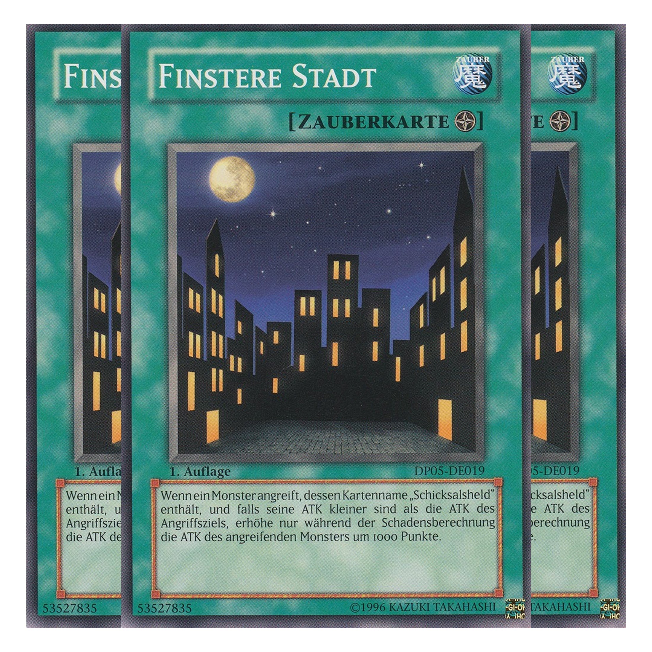 Finstere Stadt - DP05-DE019 - Common - Deutsch - Unlimitiert - Duelist Pack: Aster Phoenix - Playset (3 Kopien)
