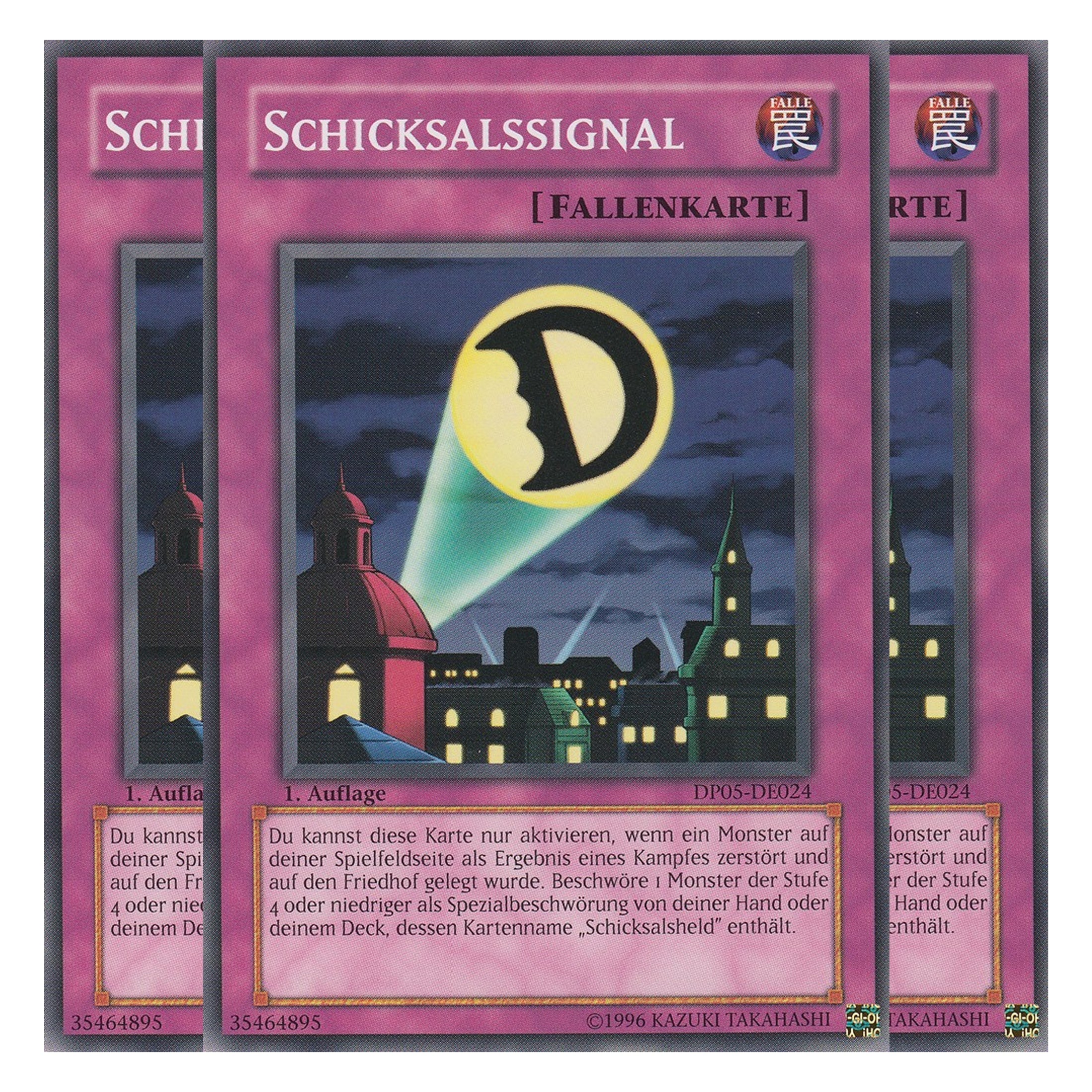 Schicksalssignal - DP05-DE024 - Common - Deutsch - Unlimitiert - Duelist Pack: Aster Phoenix - Playset (3 Kopien)