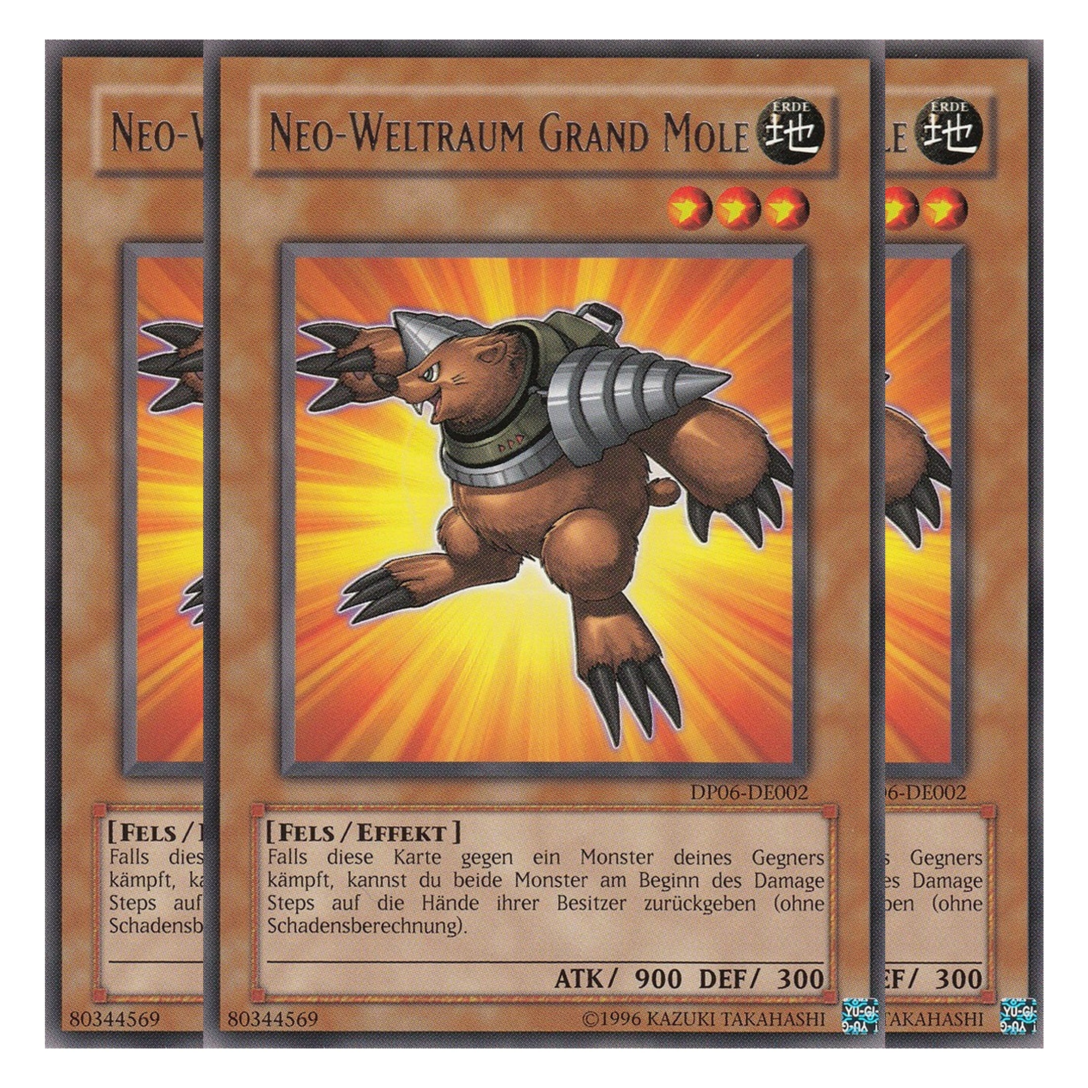 Neo-Weltraum Grand Mole - DP06-DE002 - Rare - Deutsch - Unlimitiert - Duelist Pack: Jaden Yuki 3 - Playset (3 Kopien)
