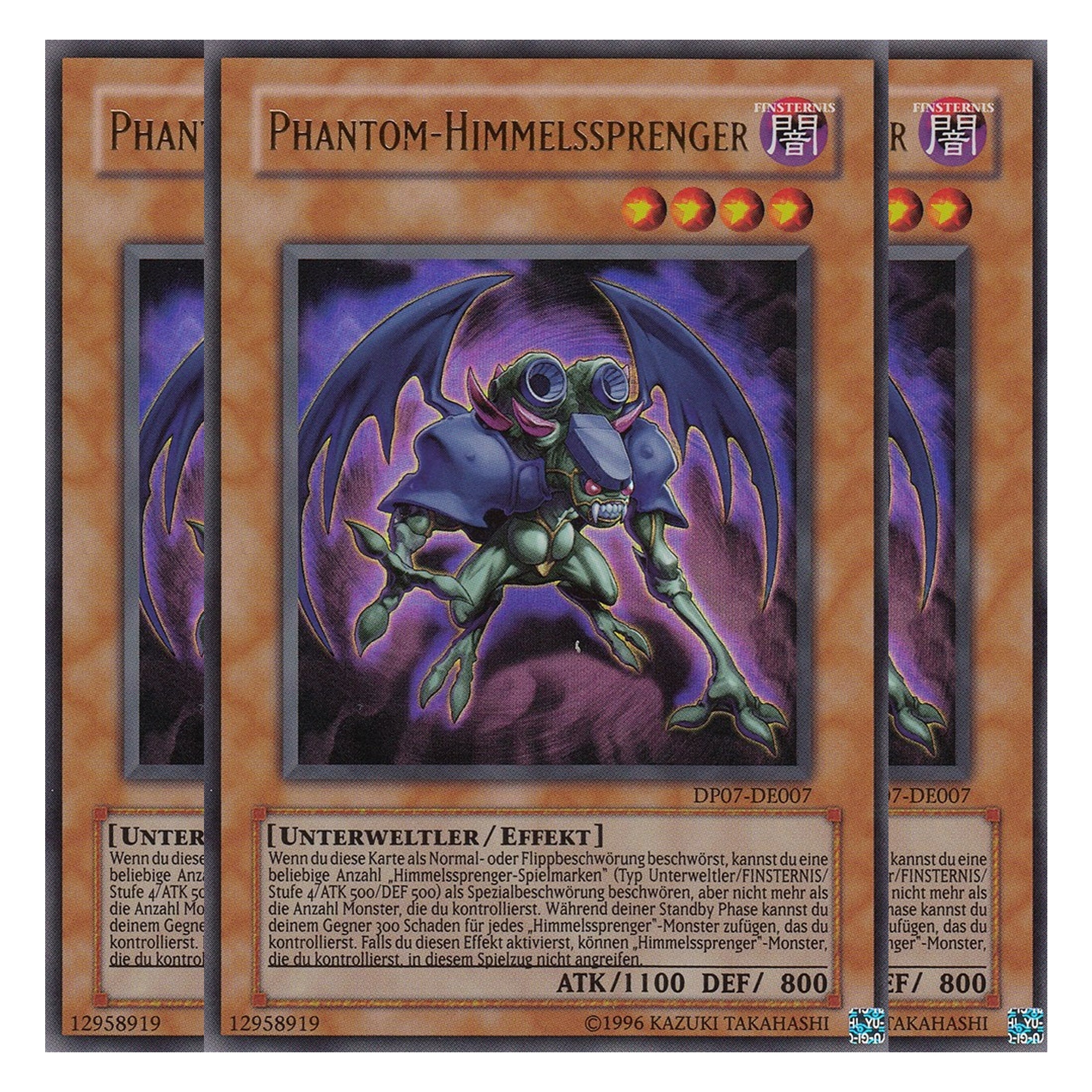 Phantom-Himmelssprenger - DP07-DE007 - Ultra Rare - Deutsch - Unlimitiert - Duelist Pack: Jesse Anderson - Playset (3 Kopien)