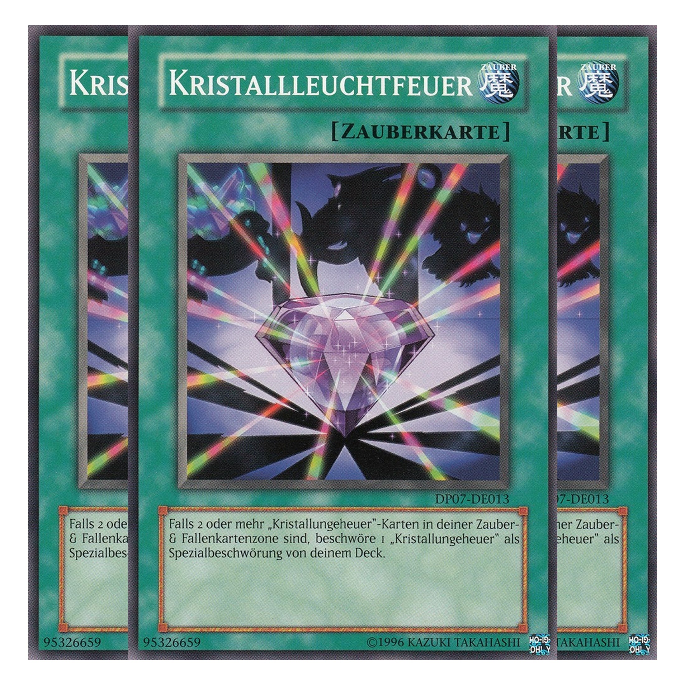 Kristallleuchtfeuer - DP07-DE013 - Common - Deutsch - Unlimitiert - Duelist Pack: Jesse Anderson - Playset (3 Kopien)
