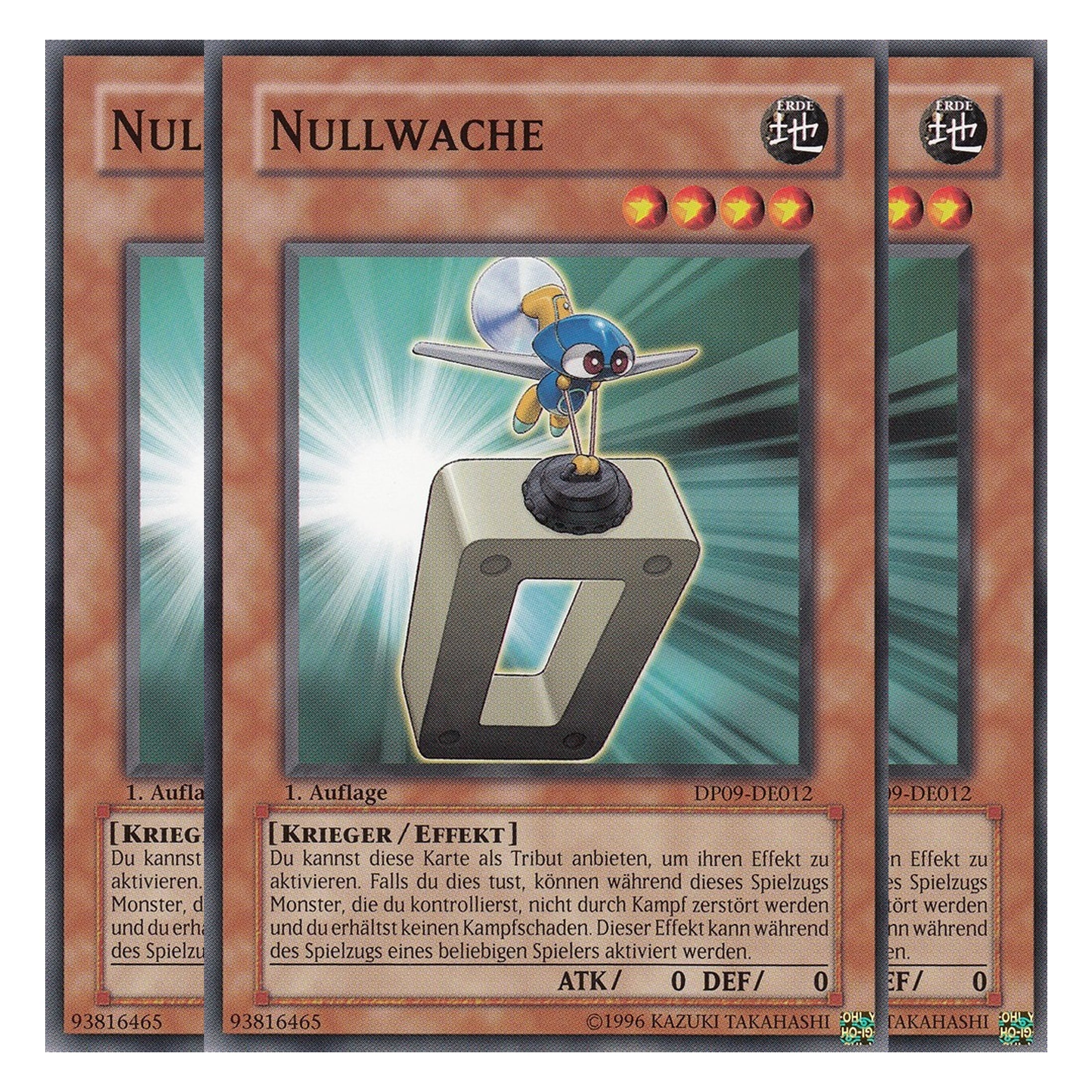 Nullwache - DP09-DE012 - Common - Deutsch - Unlimitiert - Duelist Pack: Yusei Fudo 2 - Playset (3 Kopien)