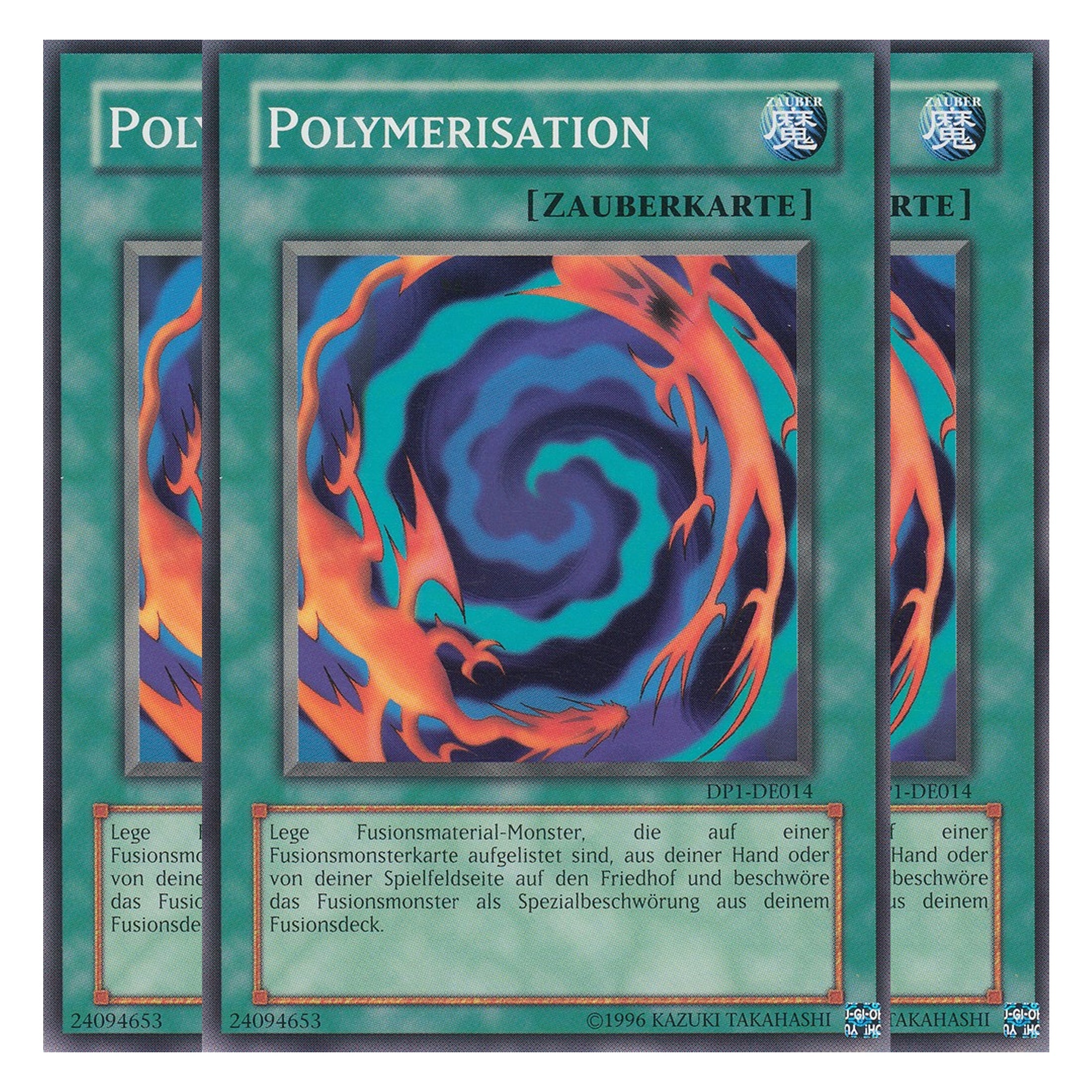 Polymerisation - DP1-DE014 - Common - Deutsch - Unlimitiert - Duelist Pack: Jaden Yuki - Playset (3 Kopien)