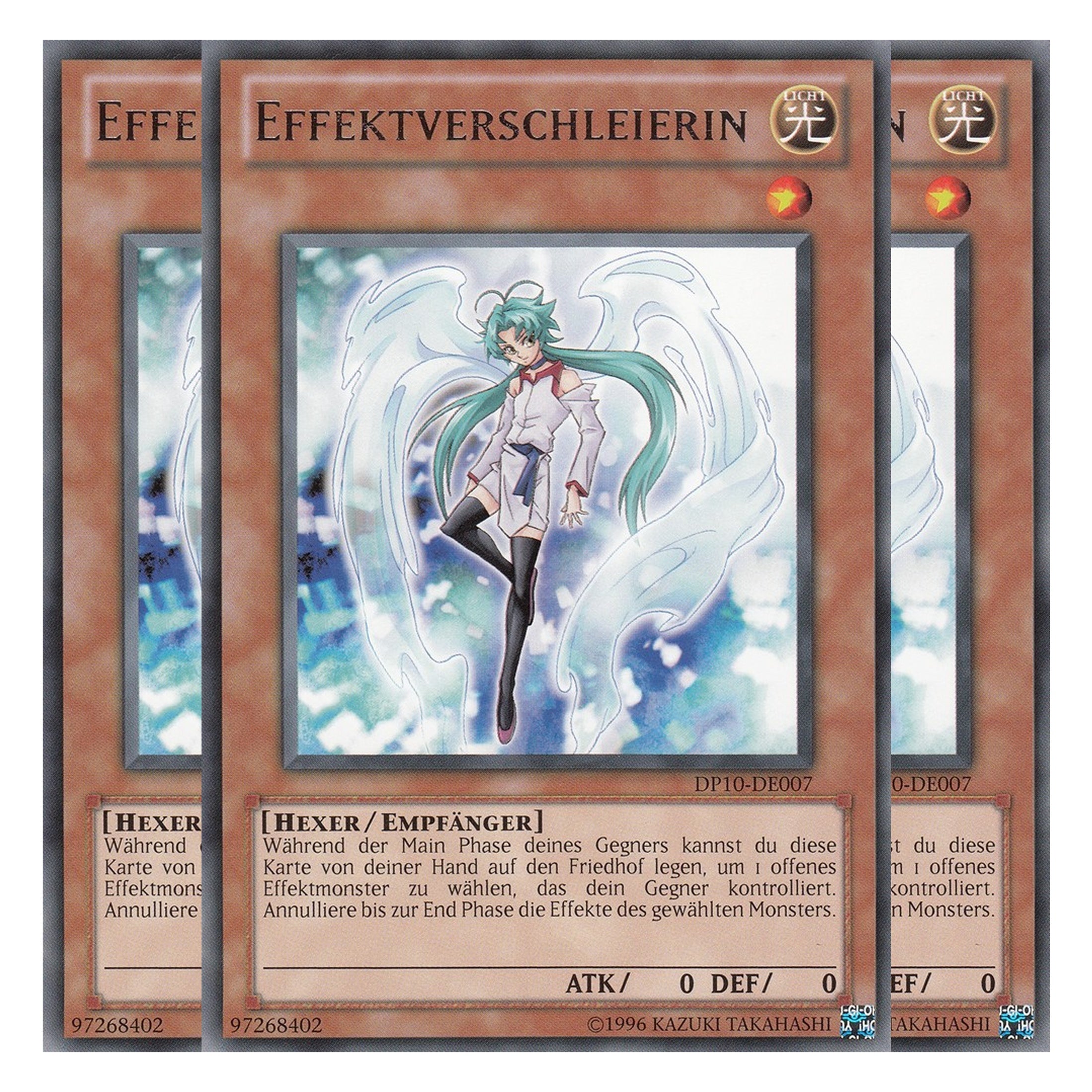 Effektverschleierin - DP10-DE007 - Rare - Deutsch - Unlimitiert - Duelist Pack: Yusei Fudo 3 - Playset (3 Kopien)