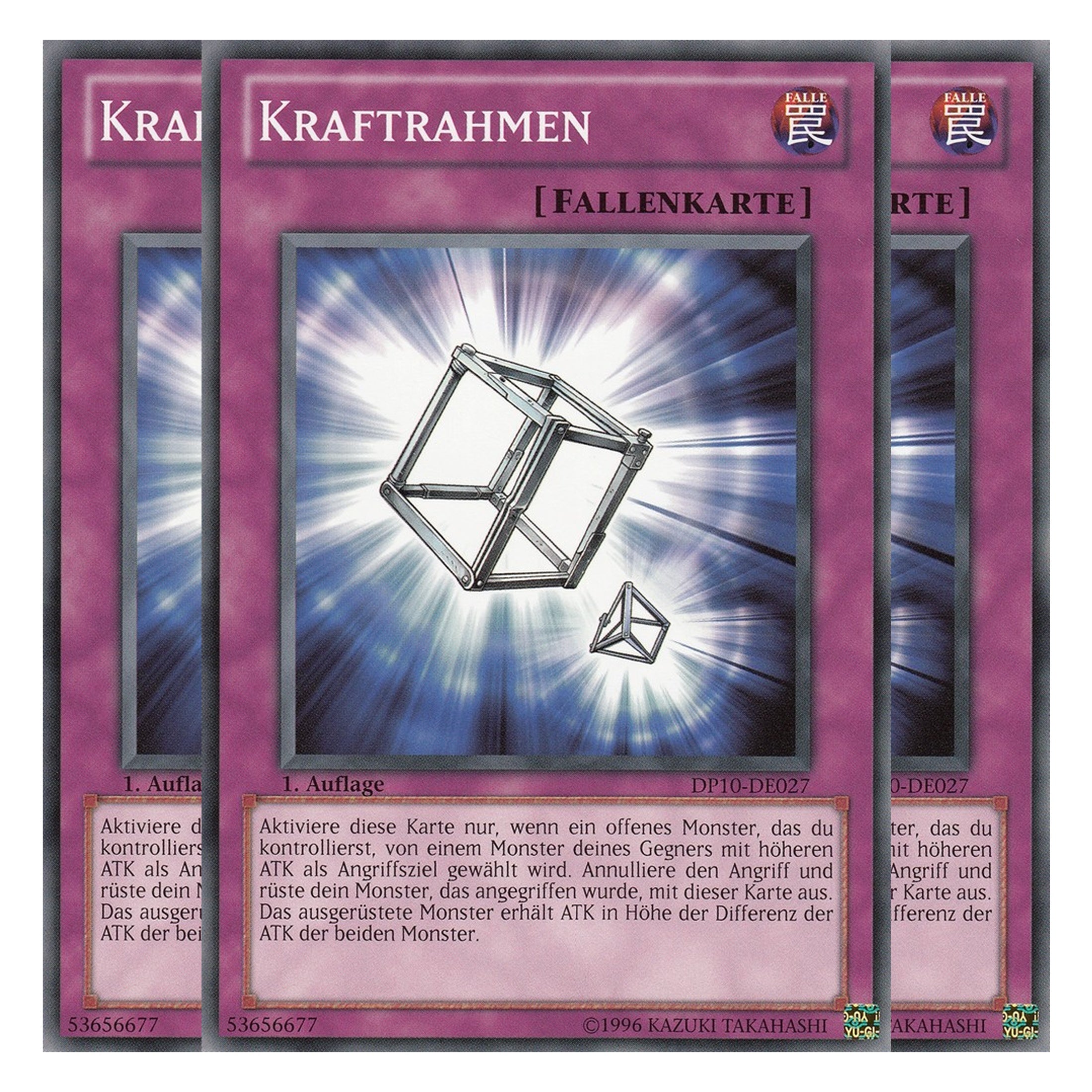 Kraftrahmen - DP10-DE027 - Common - Deutsch - Unlimitiert - Duelist Pack: Yusei Fudo 3 - Playset (3 Kopien)