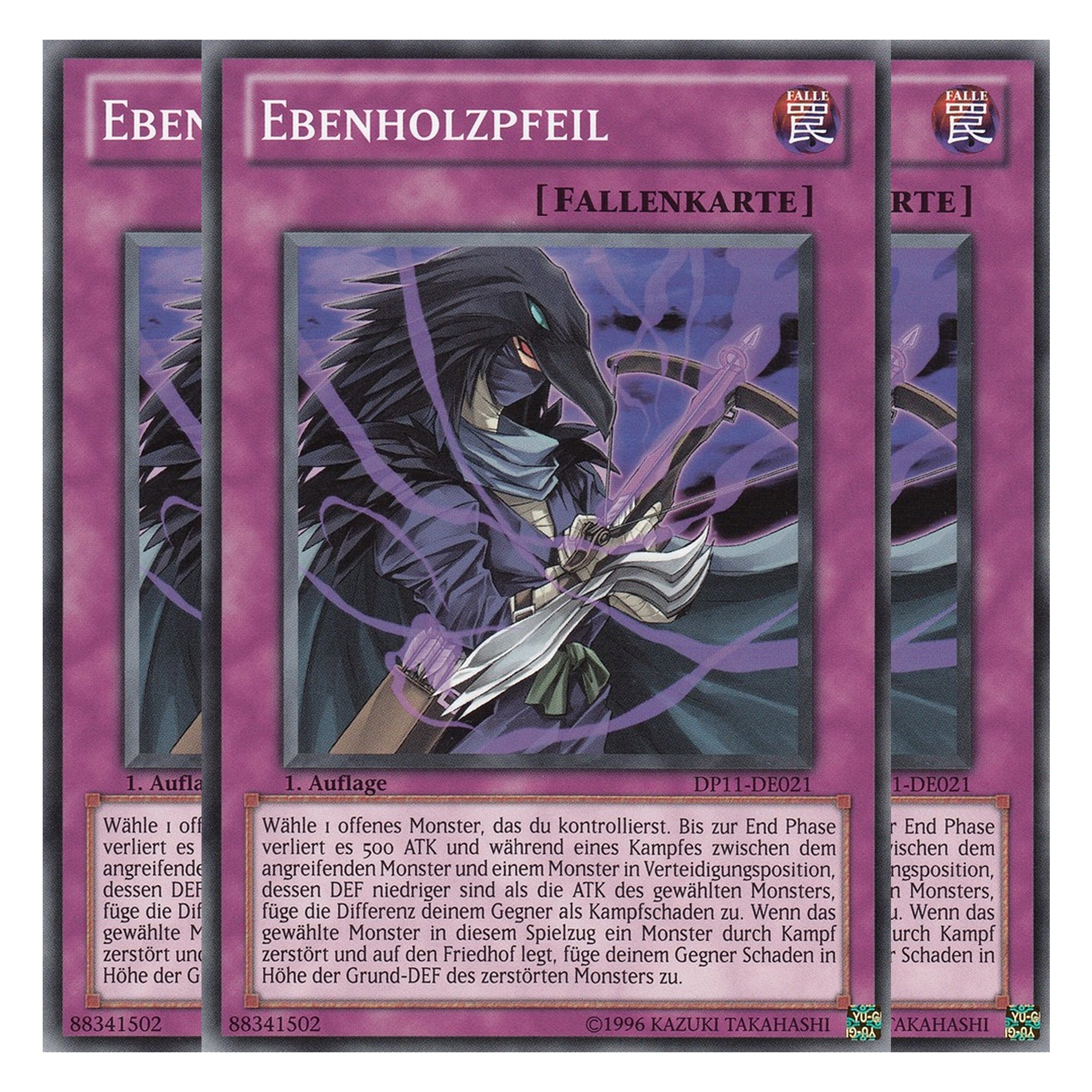 Ebenholzpfeil - DP11-DE021 - Common - Deutsch - Unlimitiert - Duelist Pack: Crow - Playset (3 Kopien)