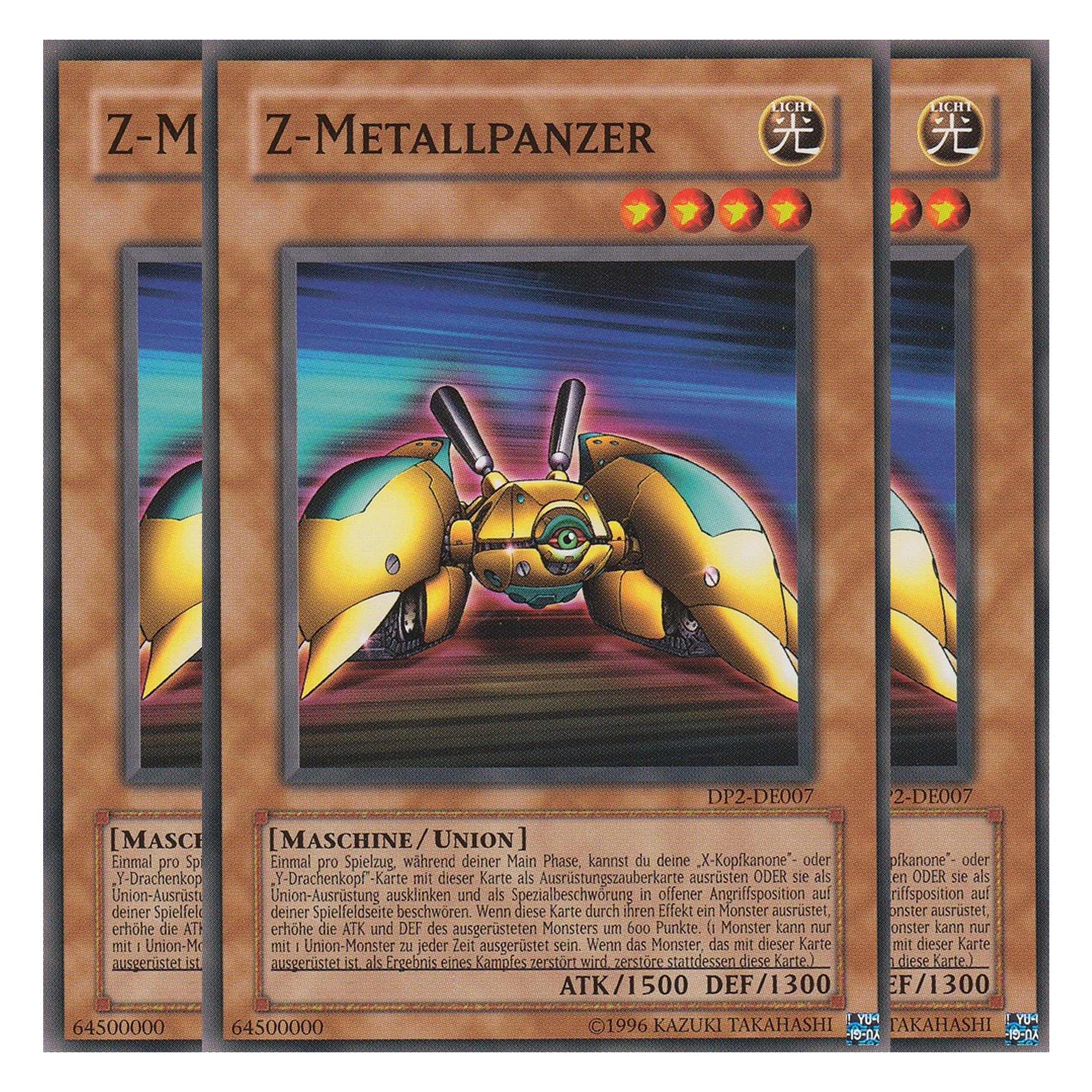 Z-Metallpanzer - DP2-DE007 - Common - Deutsch - Unlimitiert - Duelist Pack: Chazz Princeton - Playset (3 Kopien)