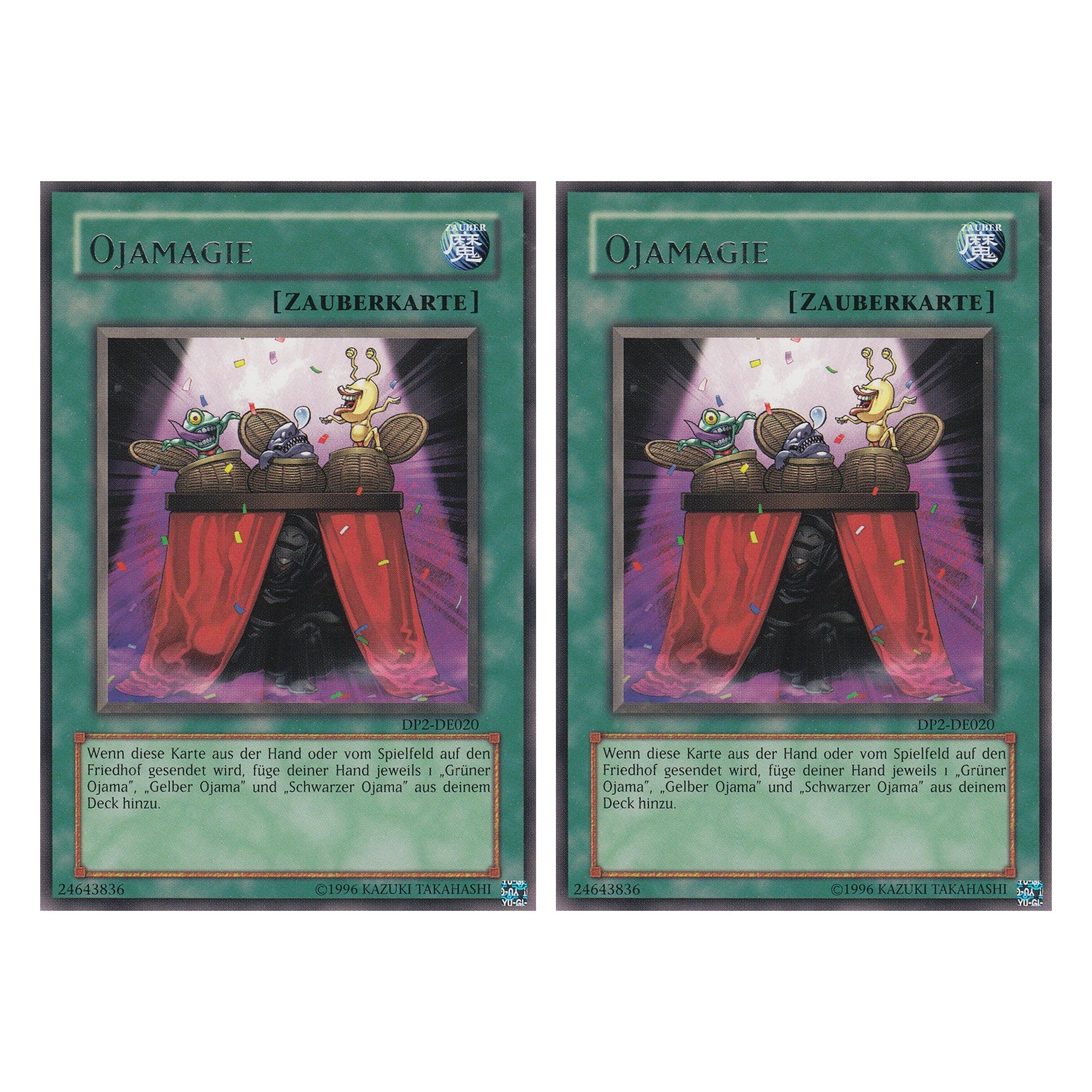 Ojamagie - DP2-DE020 - Rare - Deutsch - Unlimitiert - Duelist Pack: Chazz Princeton - Duo Set (2 Stück) - Yugioh