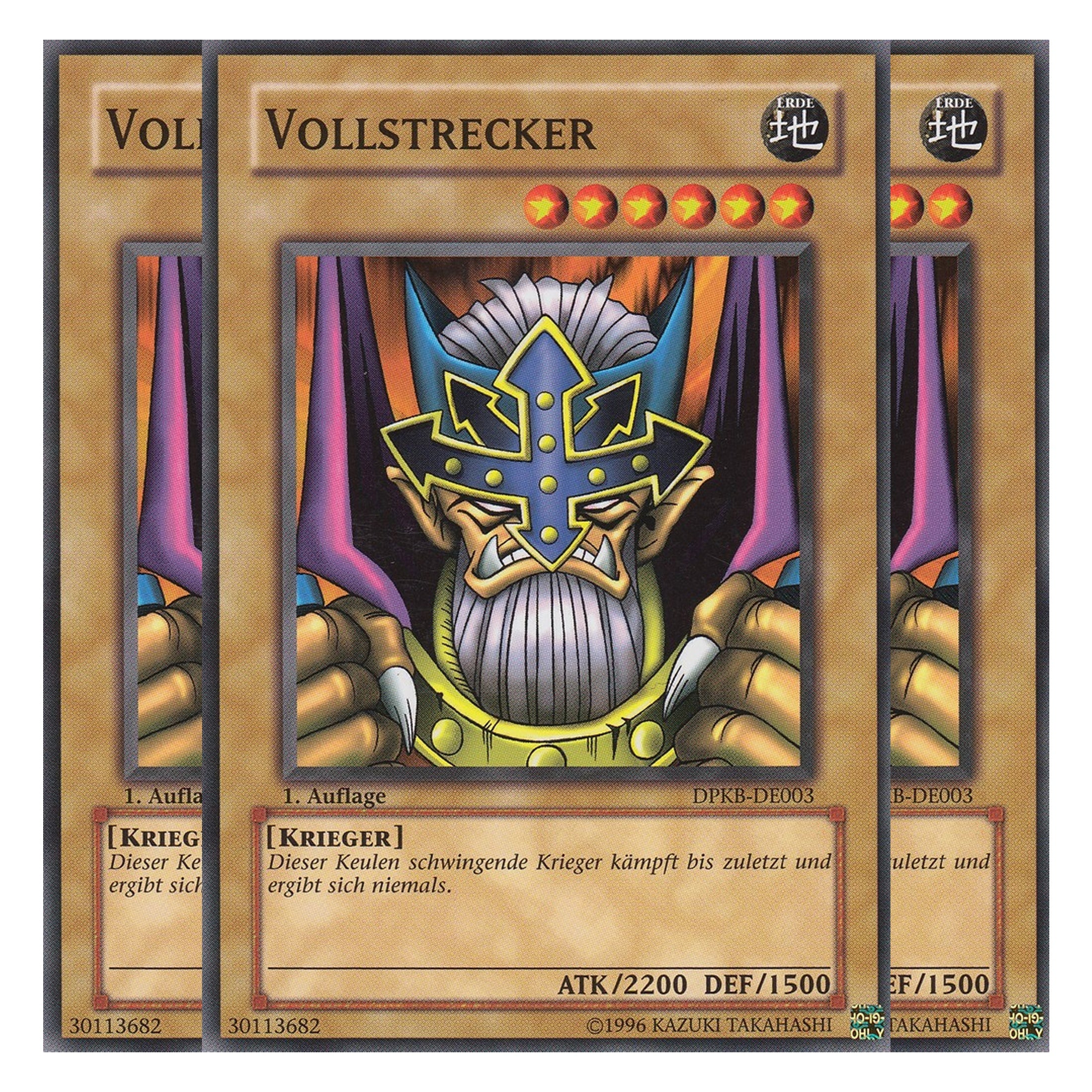 Vollstrecker - DPKB-DE003 - Common - Deutsch - 1. Auflage - Duelist Pack: Kaiba - Playset (3 Kopien)