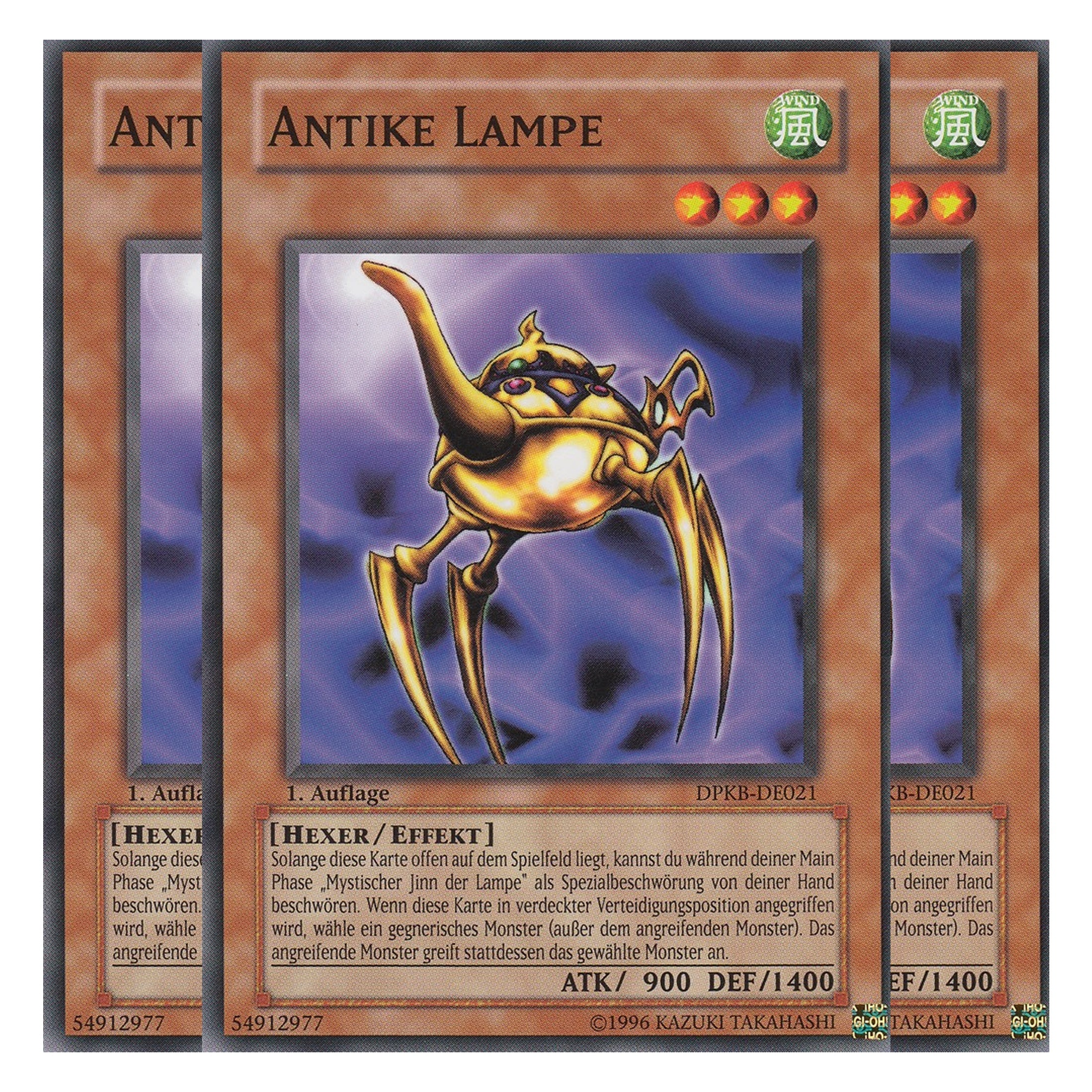 Antike Lampe - DPKB-DE021 - Common - Deutsch - 1. Auflage - Duelist Pack: Kaiba - Playset (3 Kopien)