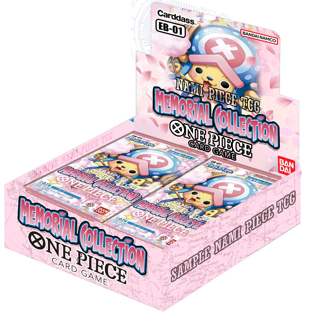 Vorbestellung: One Piece Trading Card Game - Memorial Collection - EB01 - Display (24 Booster Packs) - Englisch
