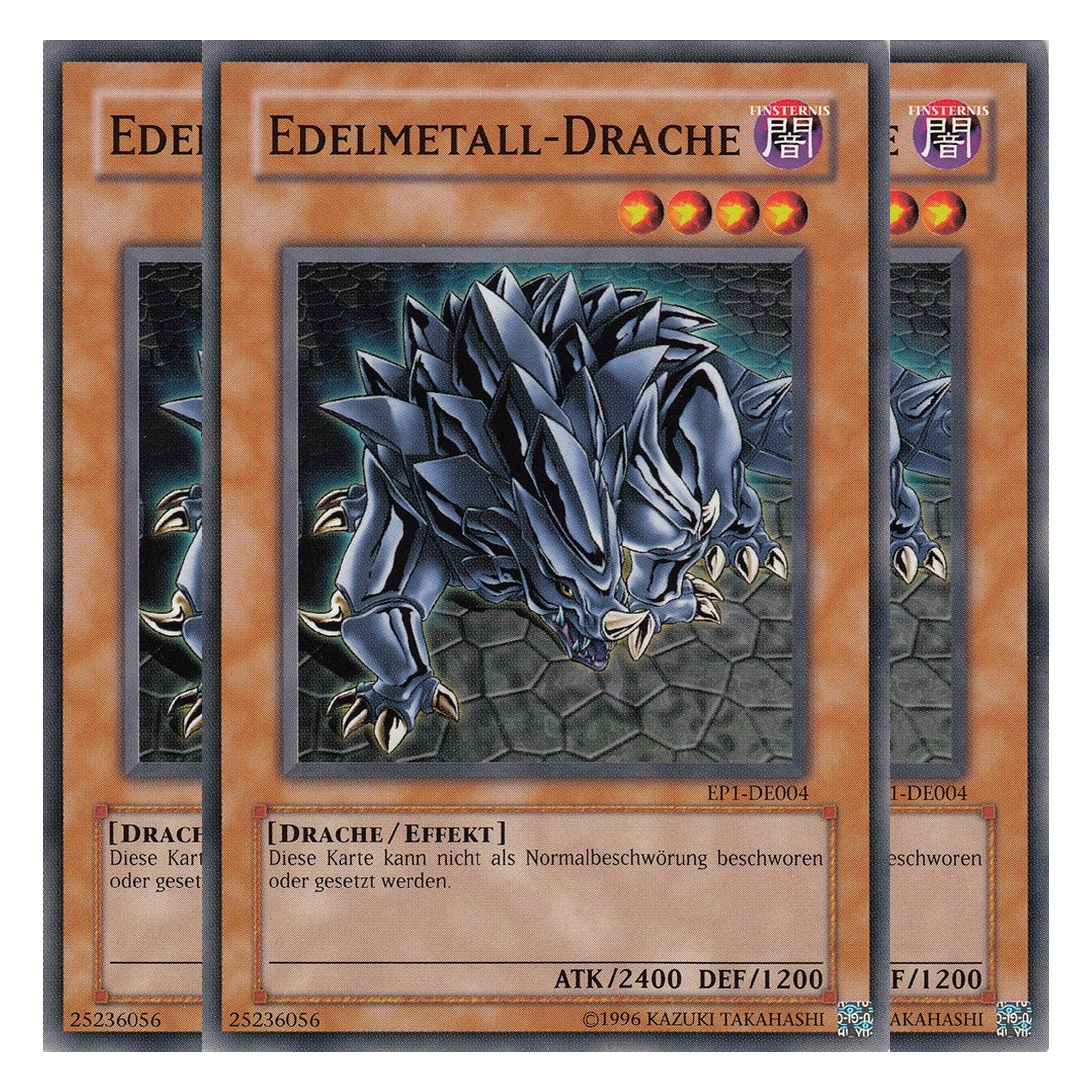 Edelmetall-Drache - EP1-DE004 - Common - Deutsch - Limitierte Auflage - Exklusiv Pack 1 - Playset (3 Kopien)