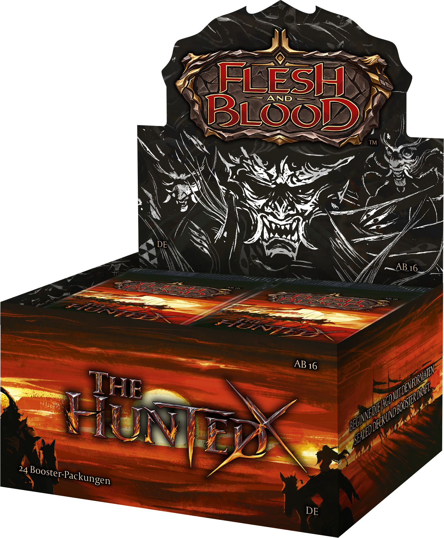 Flesh And Blood - The Hunted - Display (24 Booster) - Deutsch