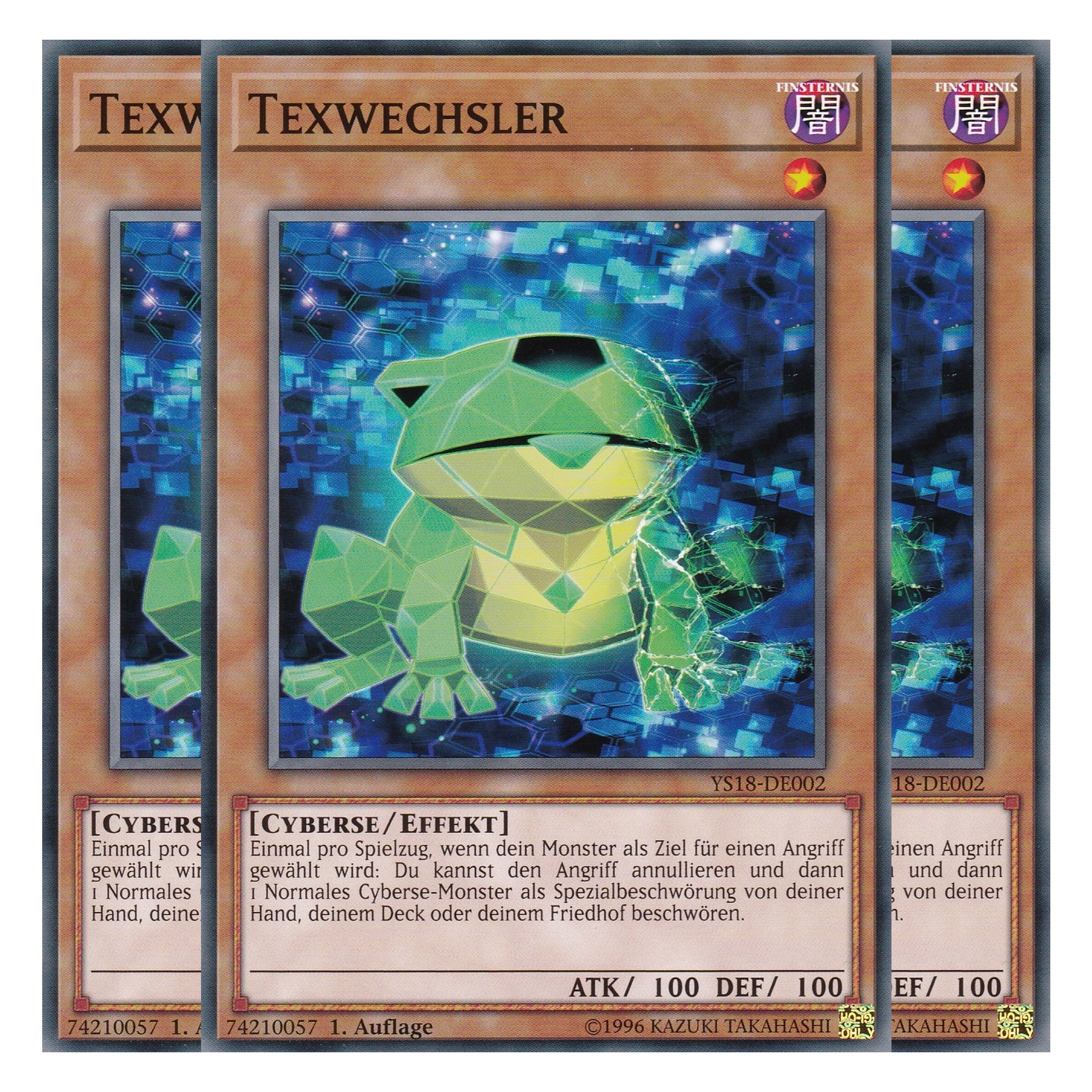 Texwechsler - YS18-DE002 - Common - Deutsch - 1. Auflage - Starter Deck: Codebreaker - Playset (3 Kopien)